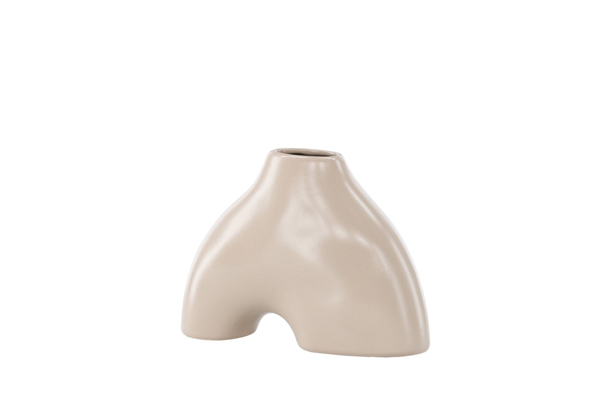 Venture Home Kento Vase - Beige - 21*8*15Hcm