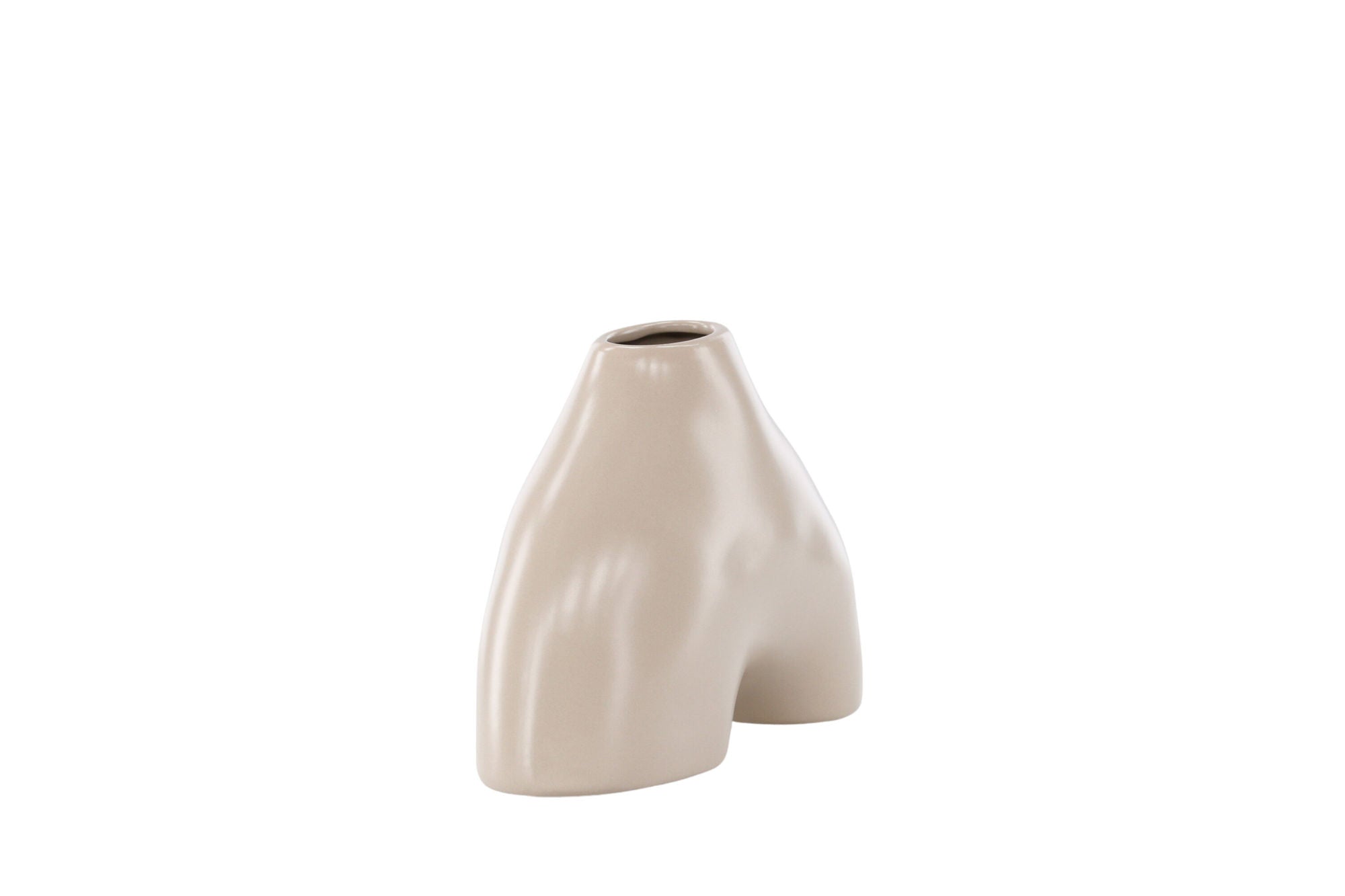 Venture Home Kento Vase - Beige - 21*8*15Hcm