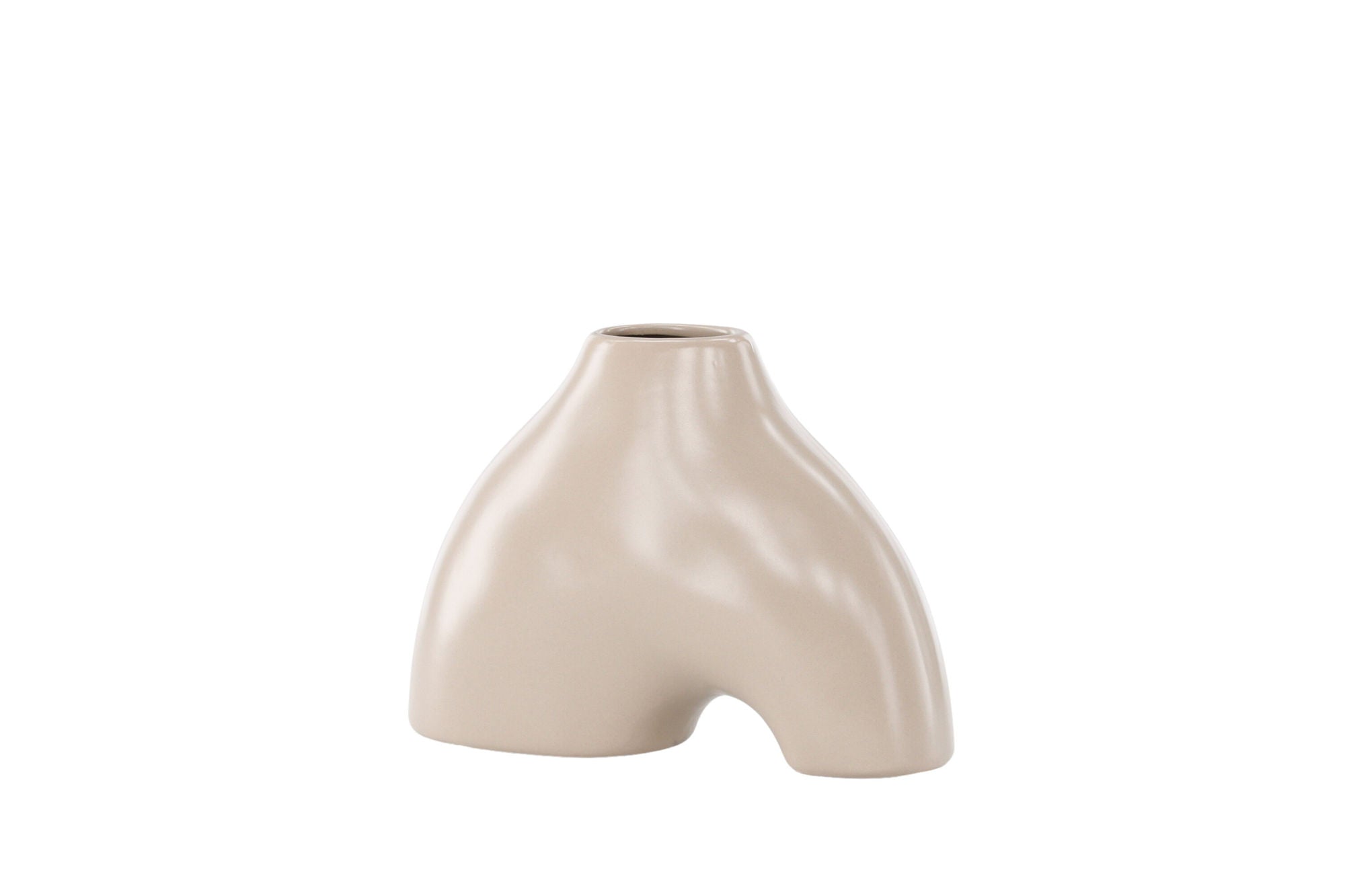 Venture Home Kento Vase - Beige - 21*8*15Hcm