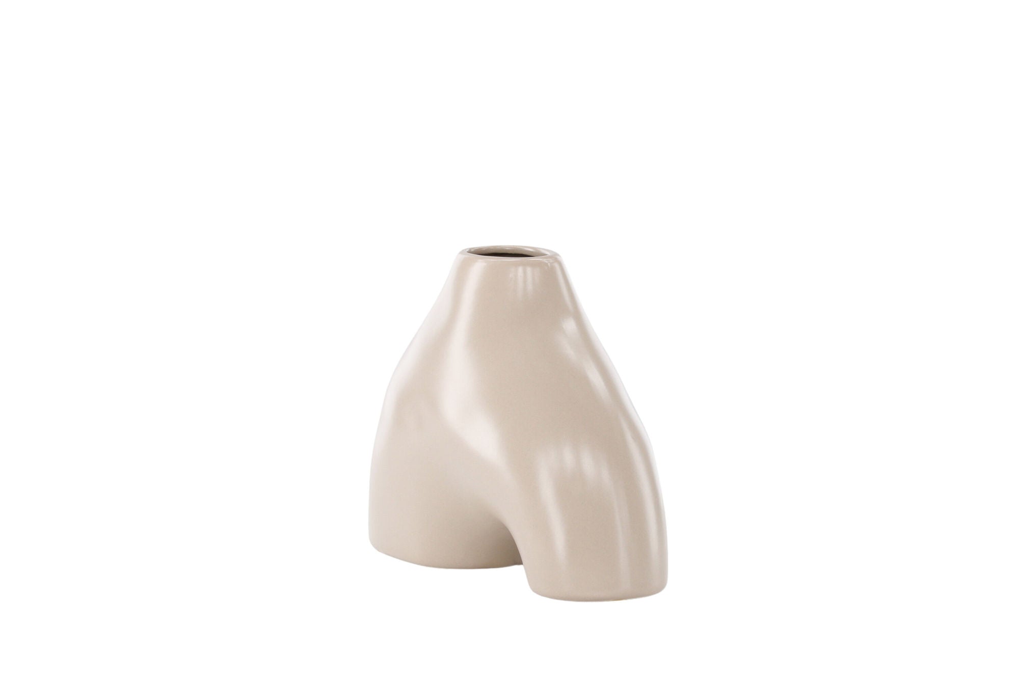 Venture Home Kento Vase - Beige - 21*8*15Hcm