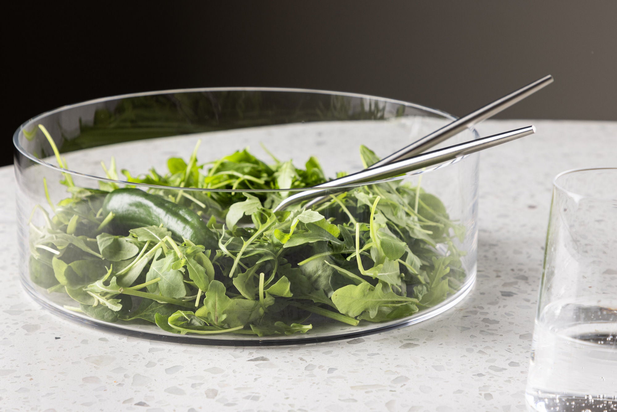 Venture Home Shine Bowl 2-pack - Clear Glass - 25*8Hcm