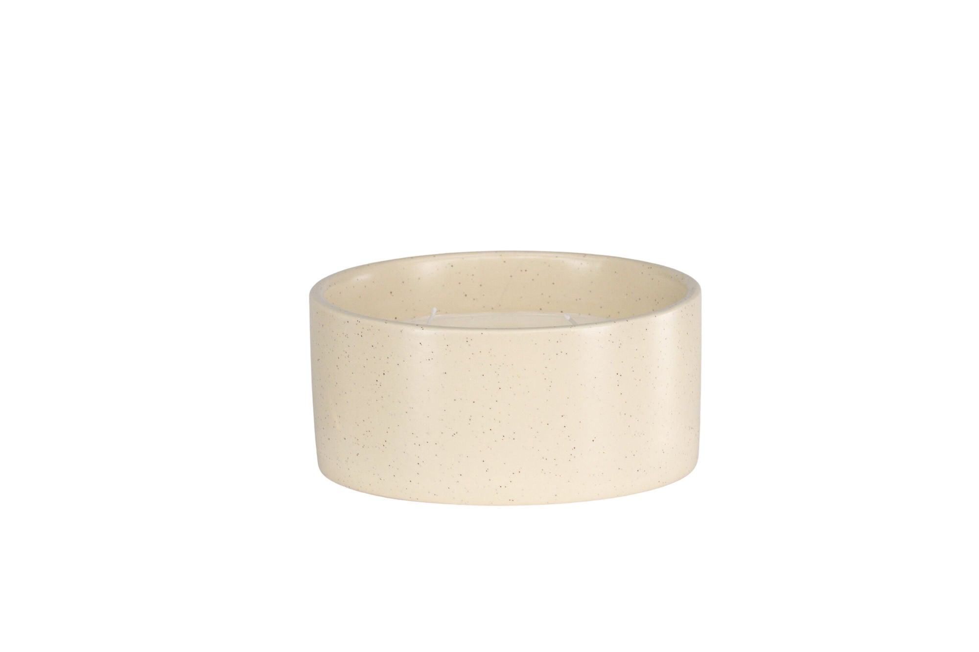 Venture Home Douglas Scented candles - Beige/Black Dots - D13*H6cm