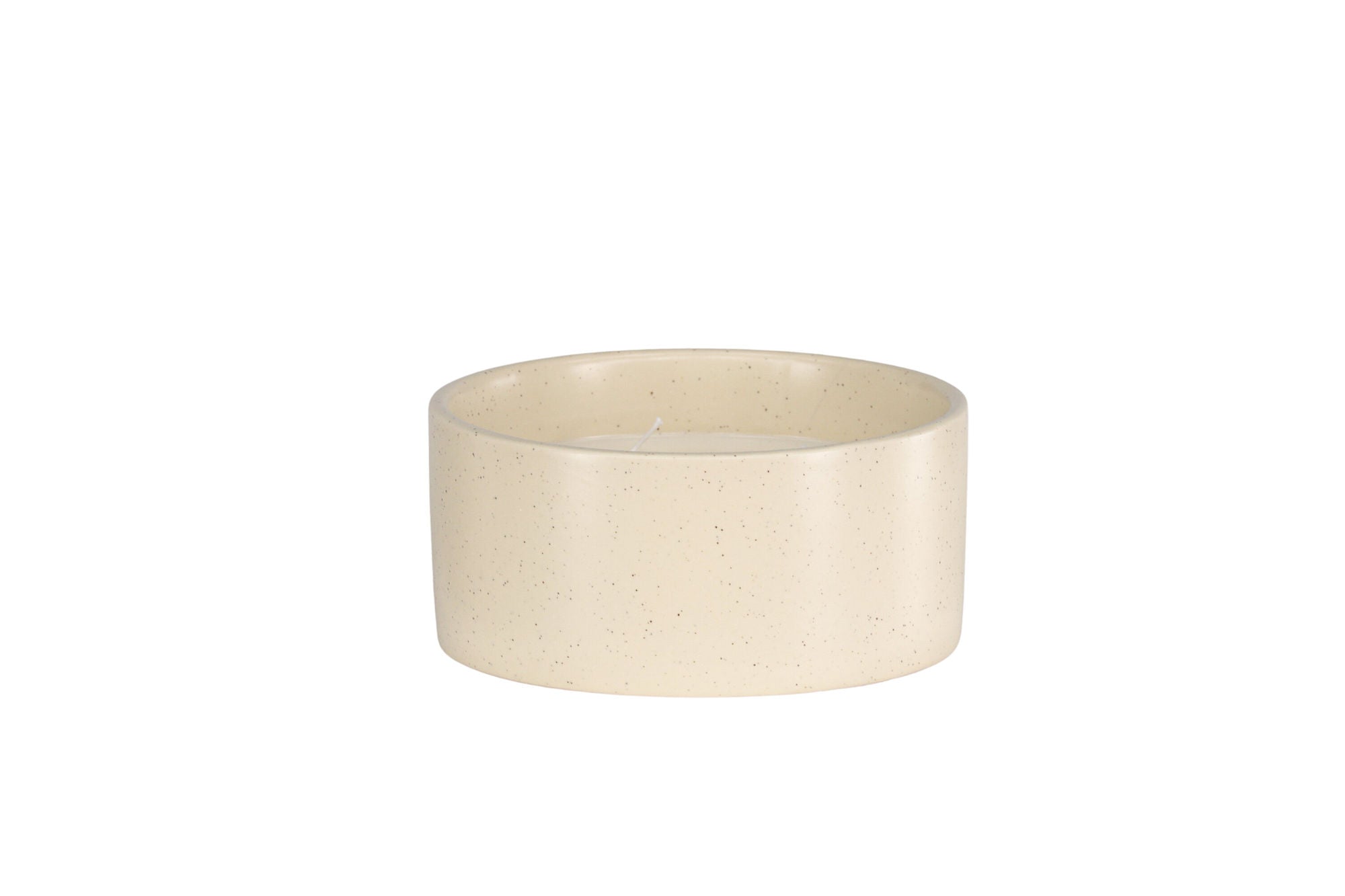 Venture Home Douglas Scented candles - Beige/Black Dots - D13*H6cm