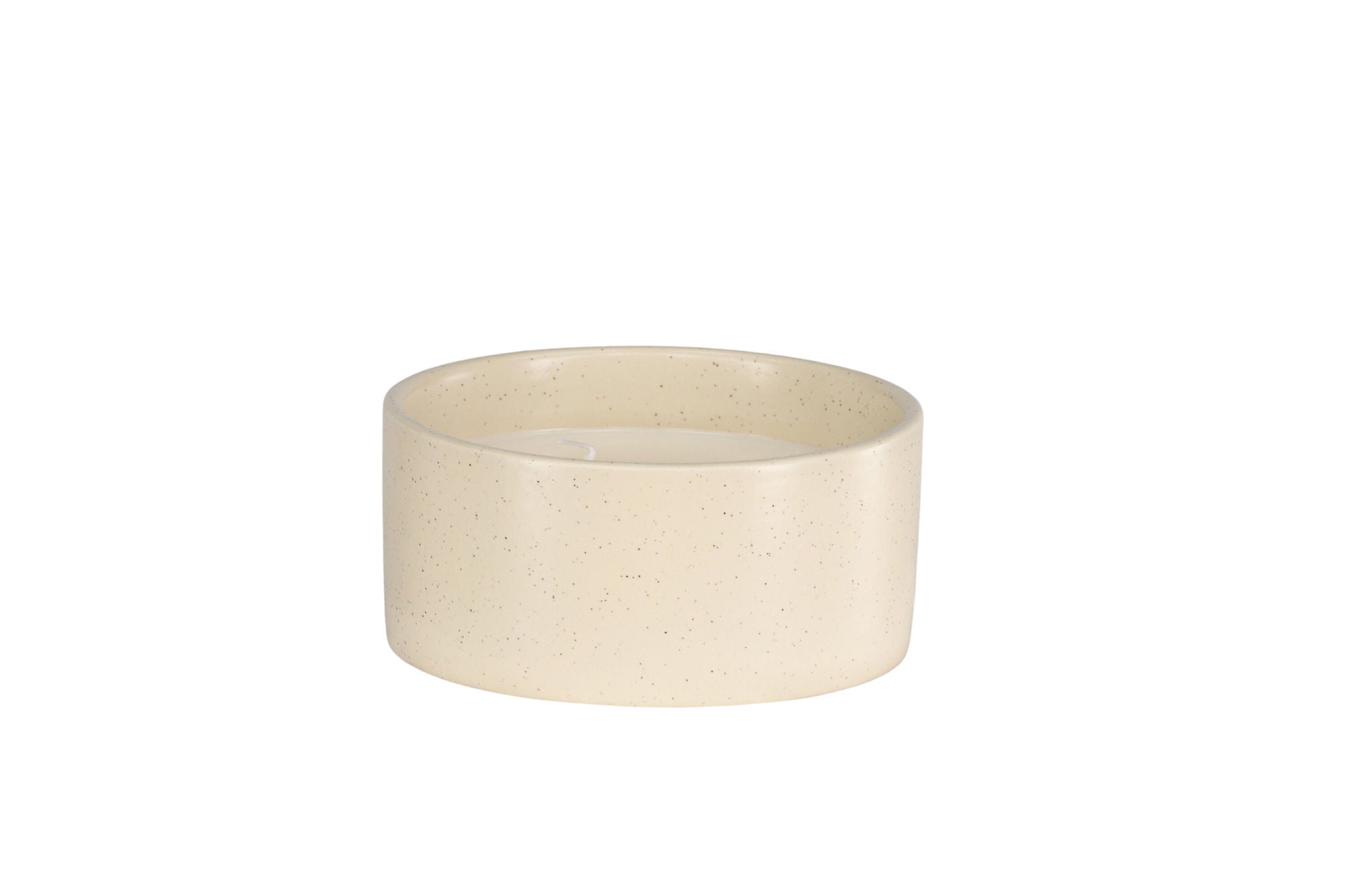 Venture Home Douglas Scented candles - Beige/Black Dots - D13*H6cm