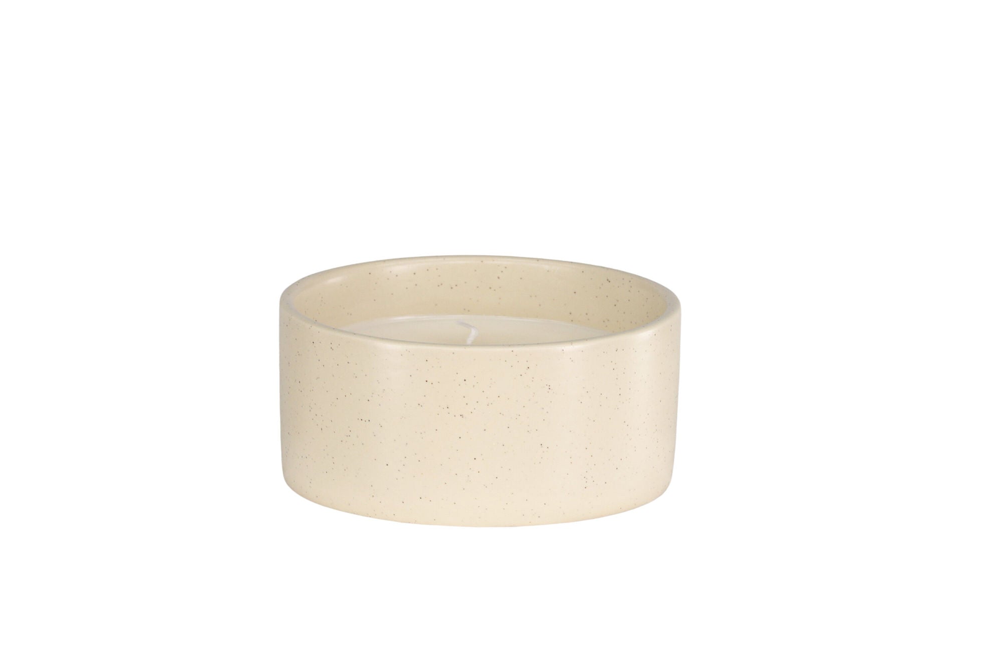 Venture Home Douglas Scented candles - Beige/Black Dots - D13*H6cm