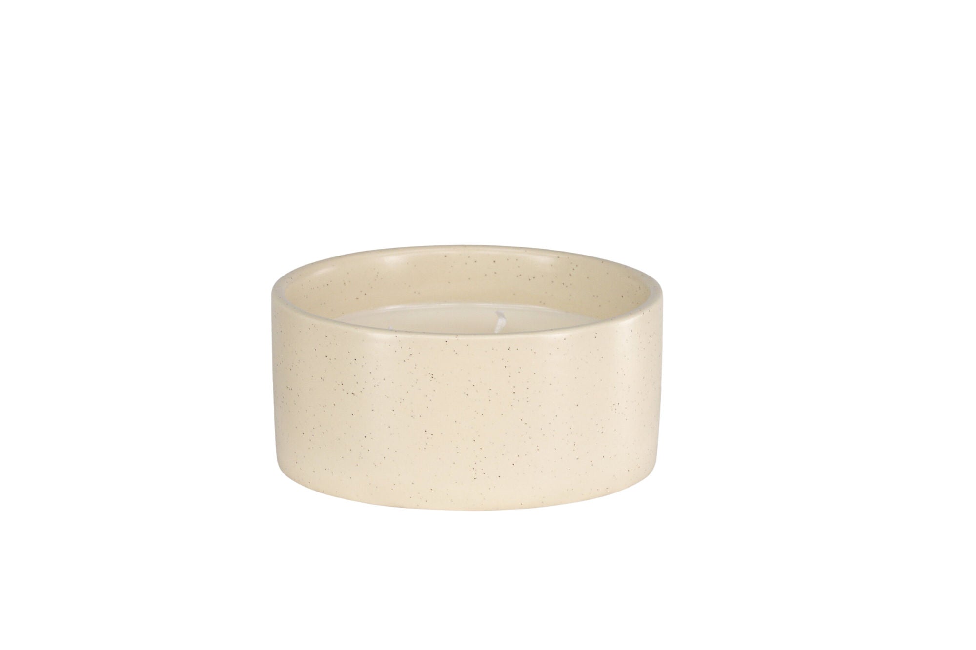 Venture Home Douglas Scented candles - Beige/Black Dots - D13*H6cm