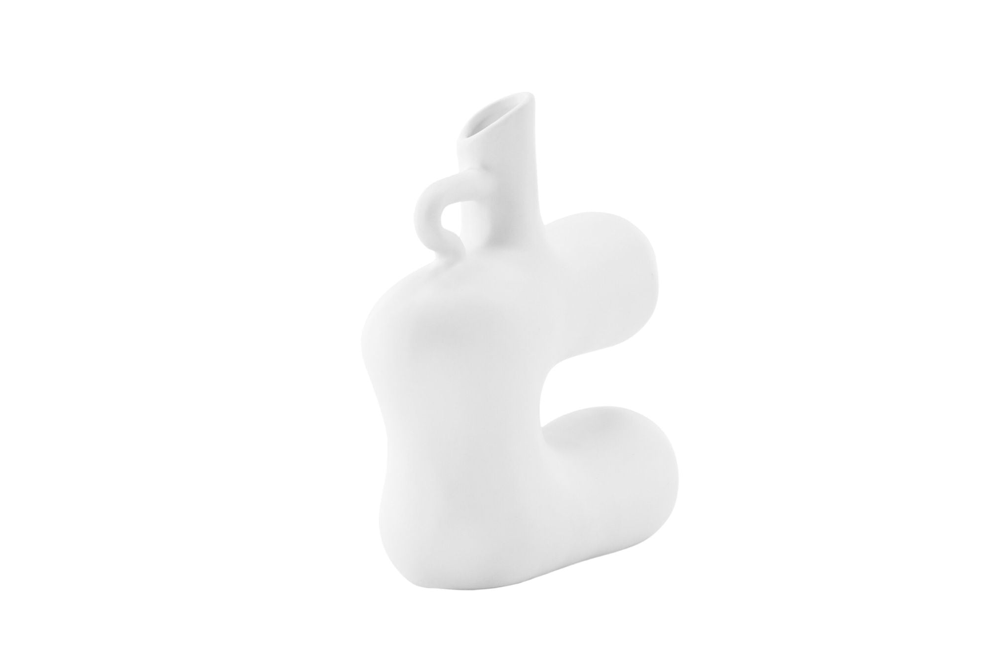 Venture Home Dity Vase - White - 18*7*19Hcm