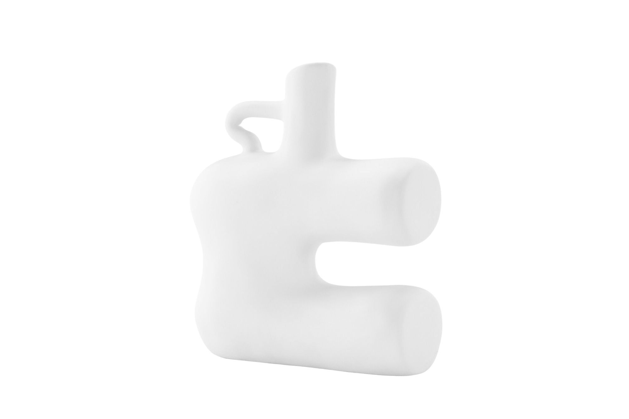 Venture Home Dity Vase - White - 18*7*19Hcm