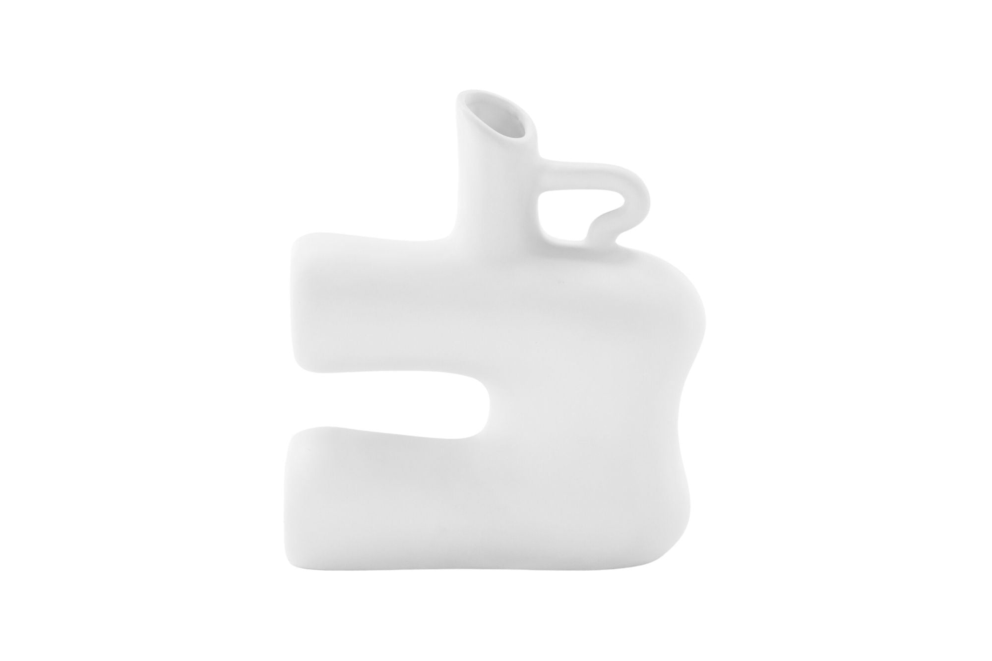 Venture Home Dity Vase - White - 18*7*19Hcm