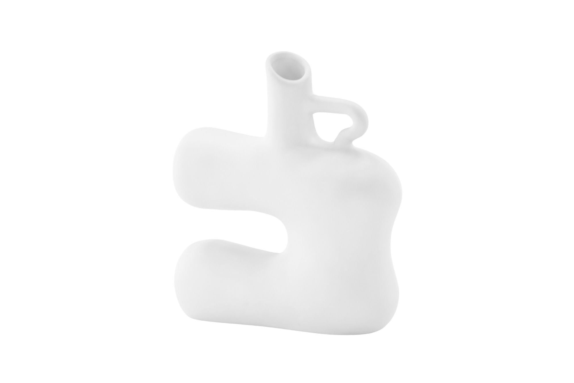 Venture Home Dity Vase - White - 18*7*19Hcm