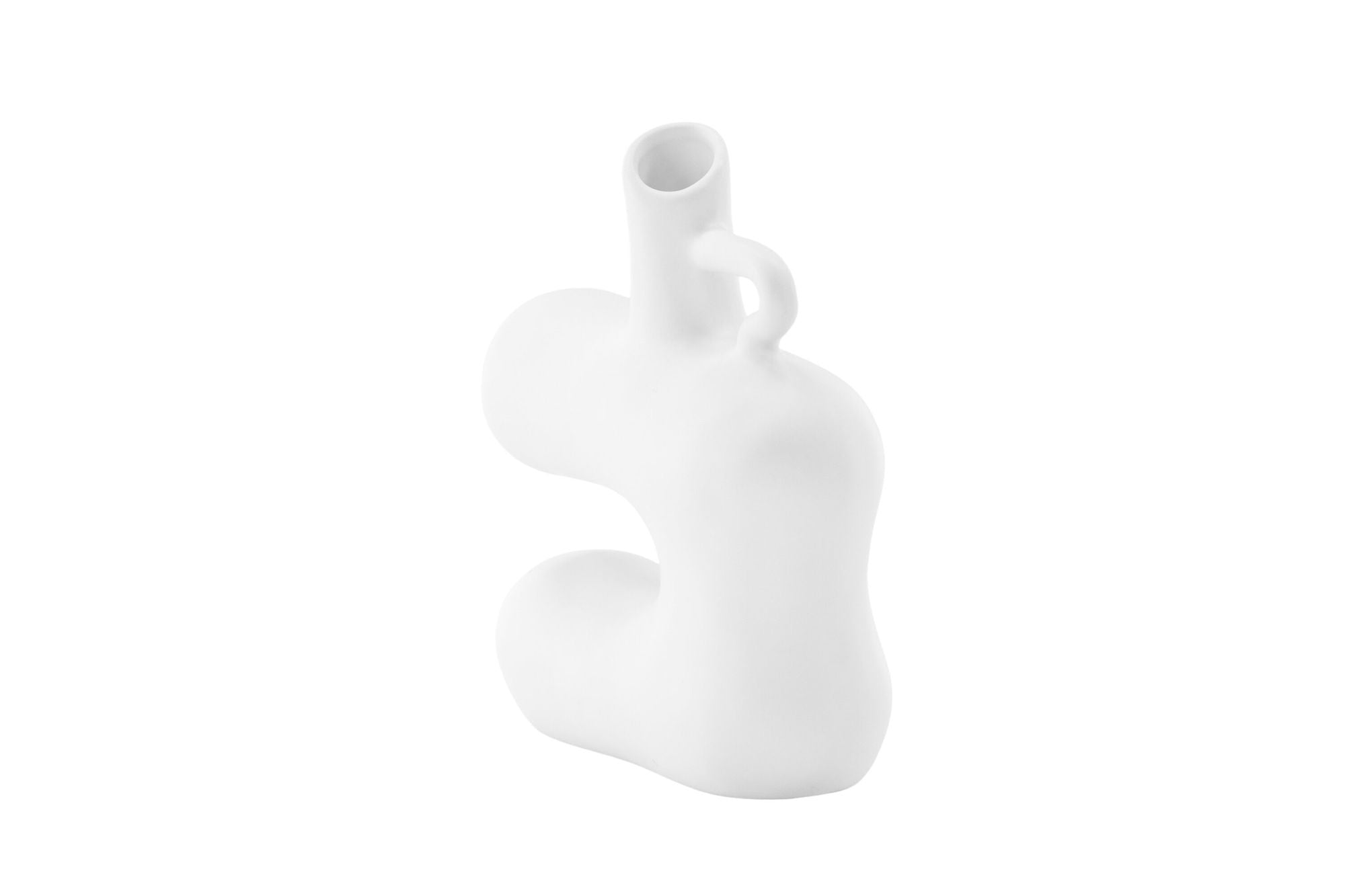 Venture Home Dity Vase - White - 18*7*19Hcm