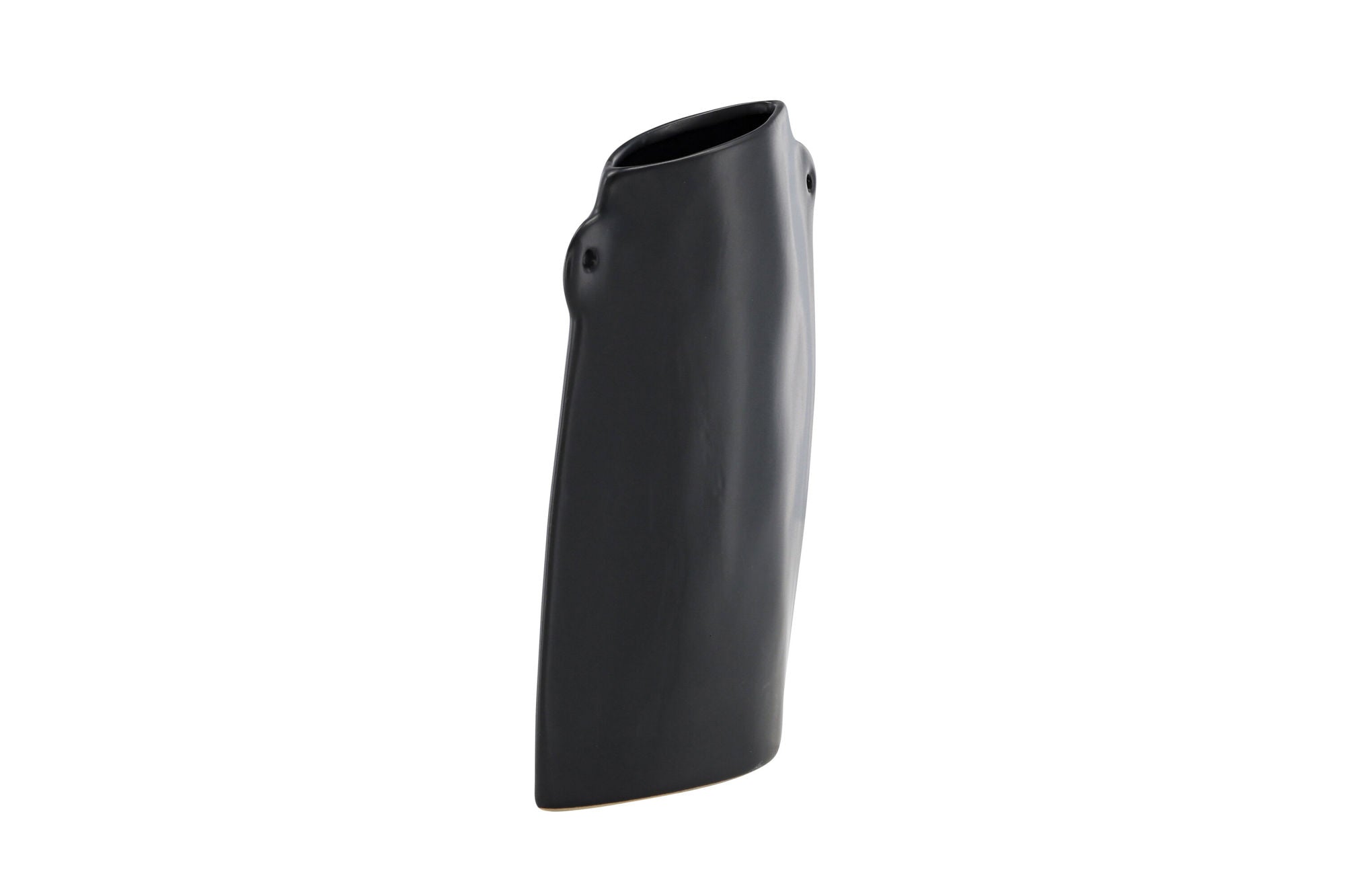 Venture Home Hie Vase - Matte Black - 14*5*21Hcm