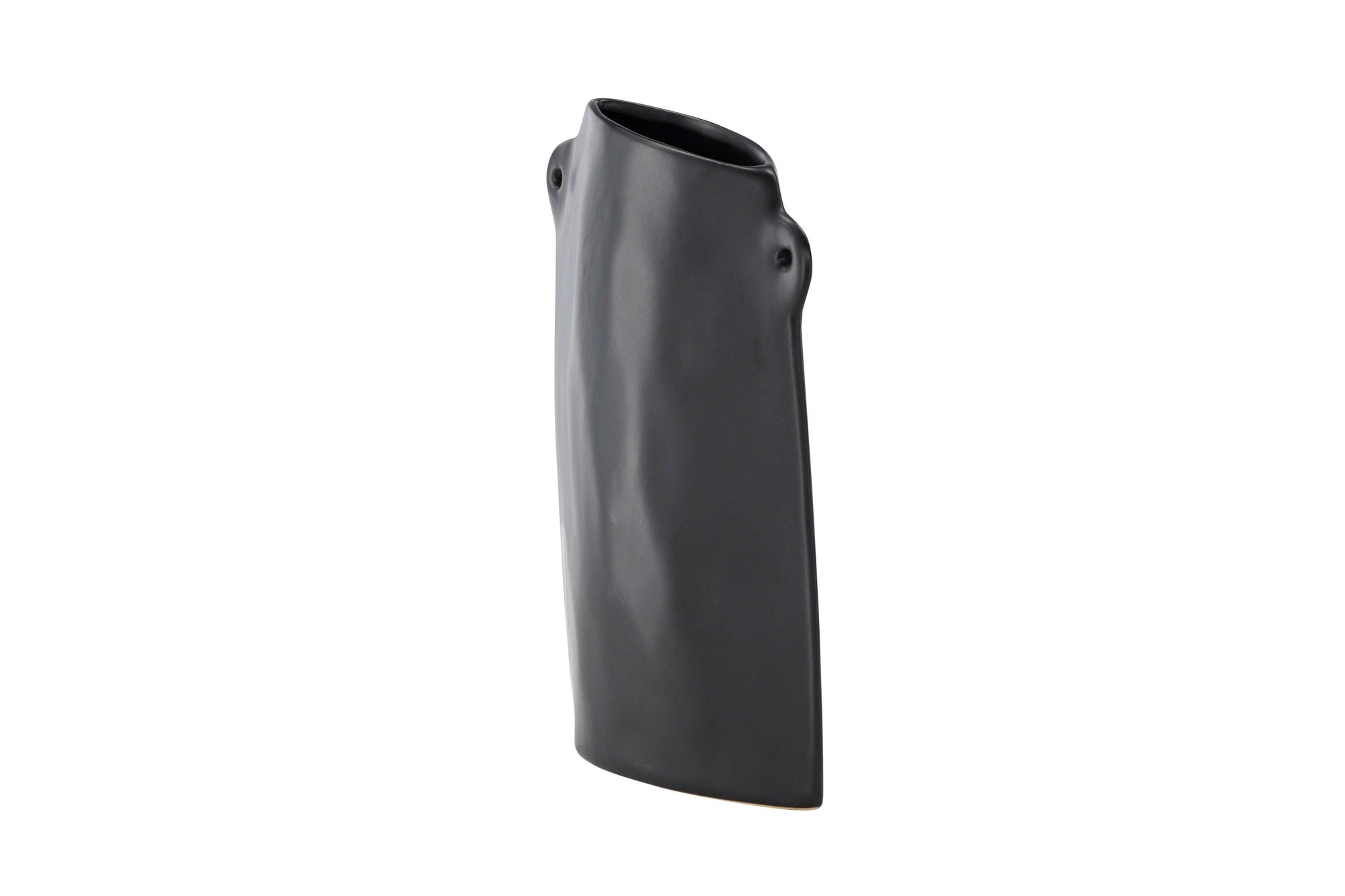 Venture Home Hie Vase - Matte Black - 14*5*21Hcm