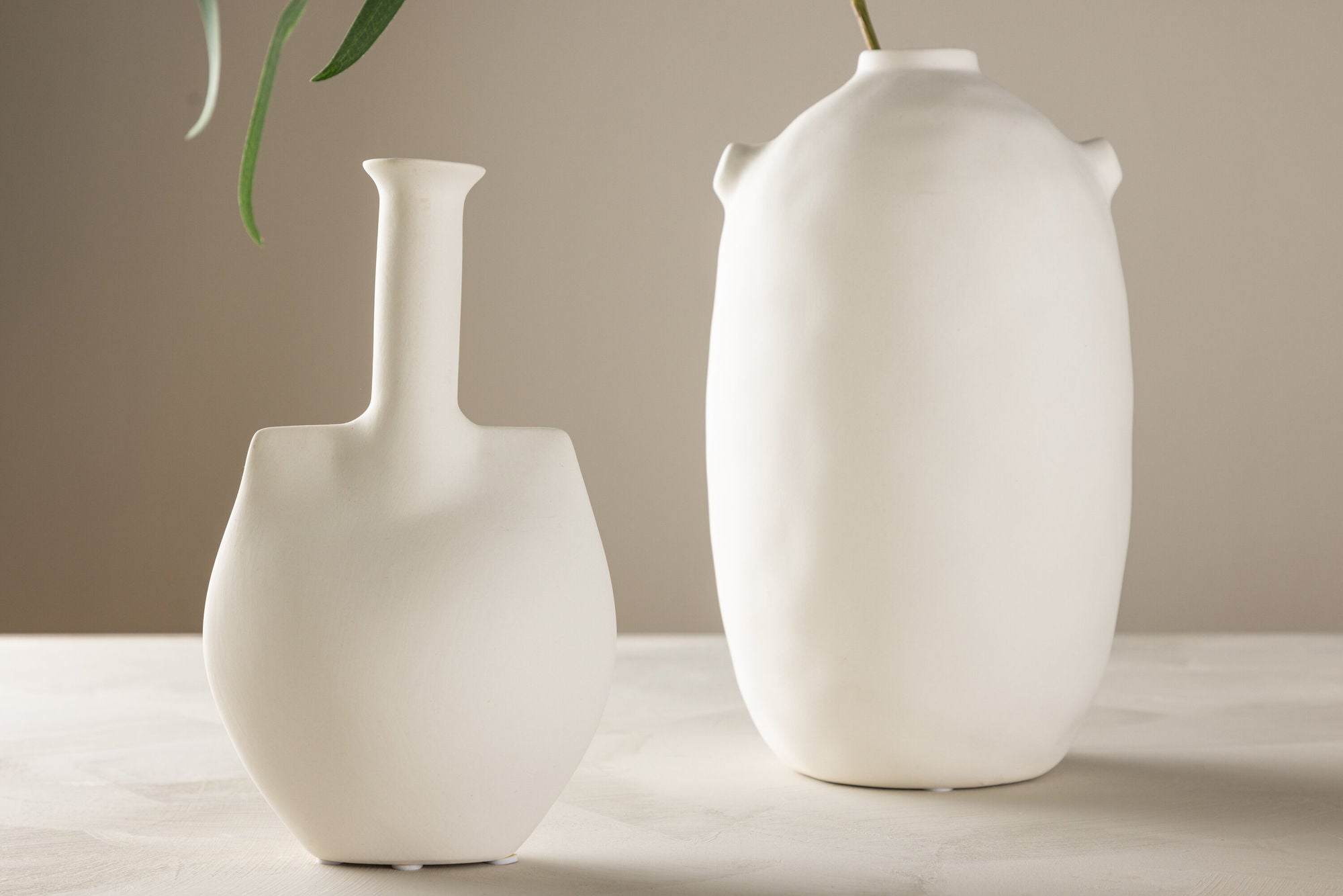 Venture Home Madison Vase - Off White - 14*8*22Hcm