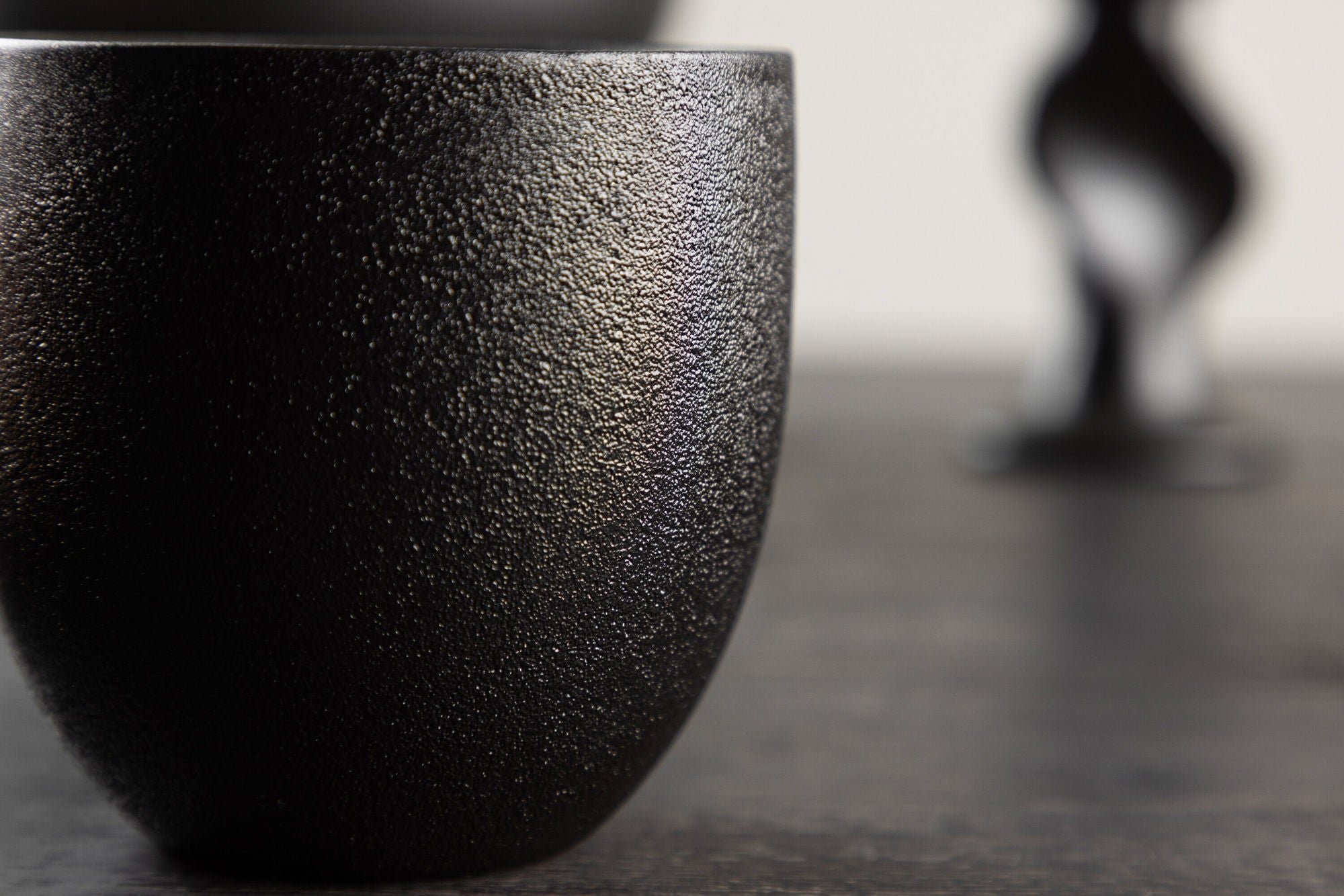 Venture Home Wabi Sabi Coffee Cup 2-pack - Matte Black - 8*8Hcm