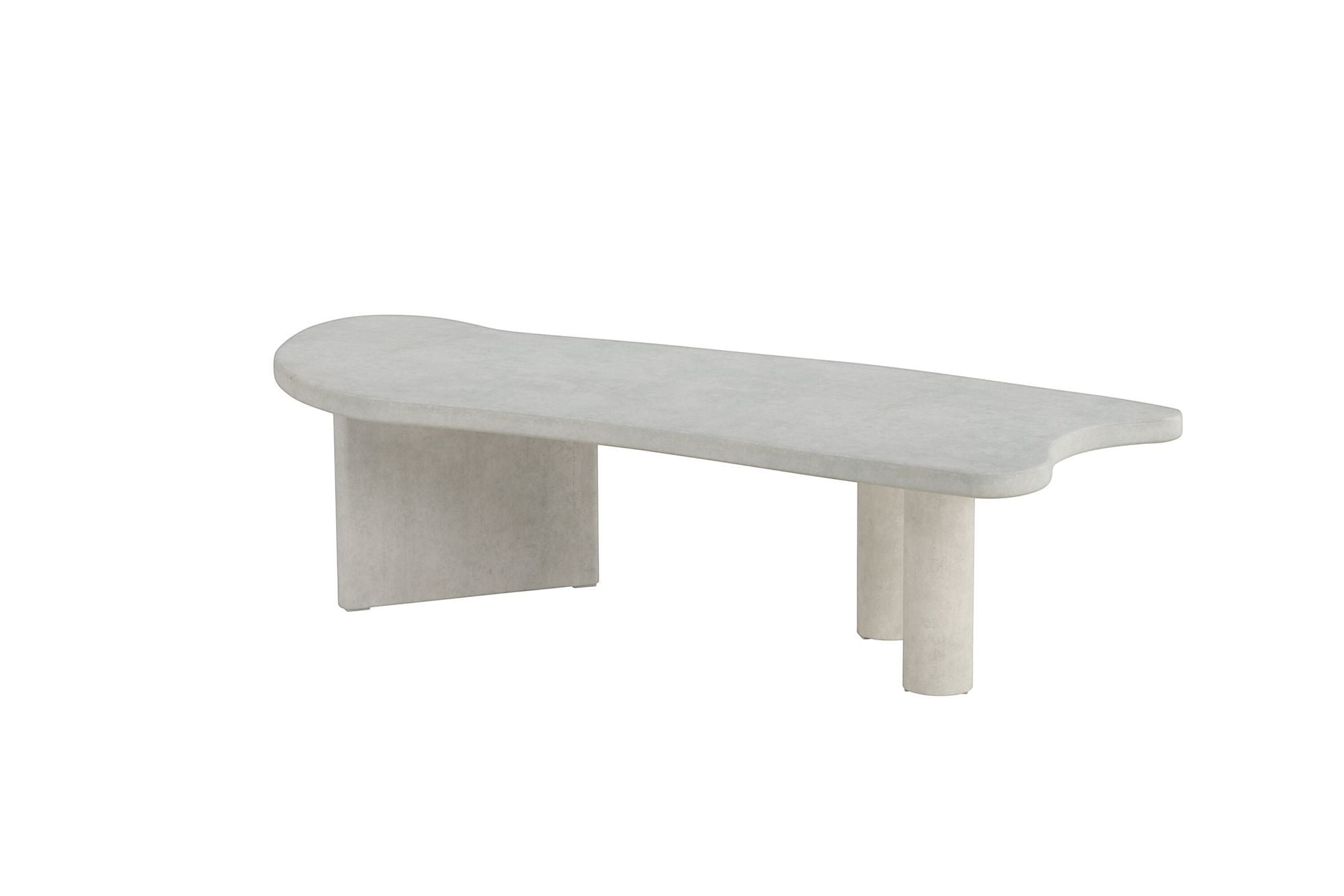 Venture Home Polle Sofa bord - Concretelook / MDF w 3D-paper