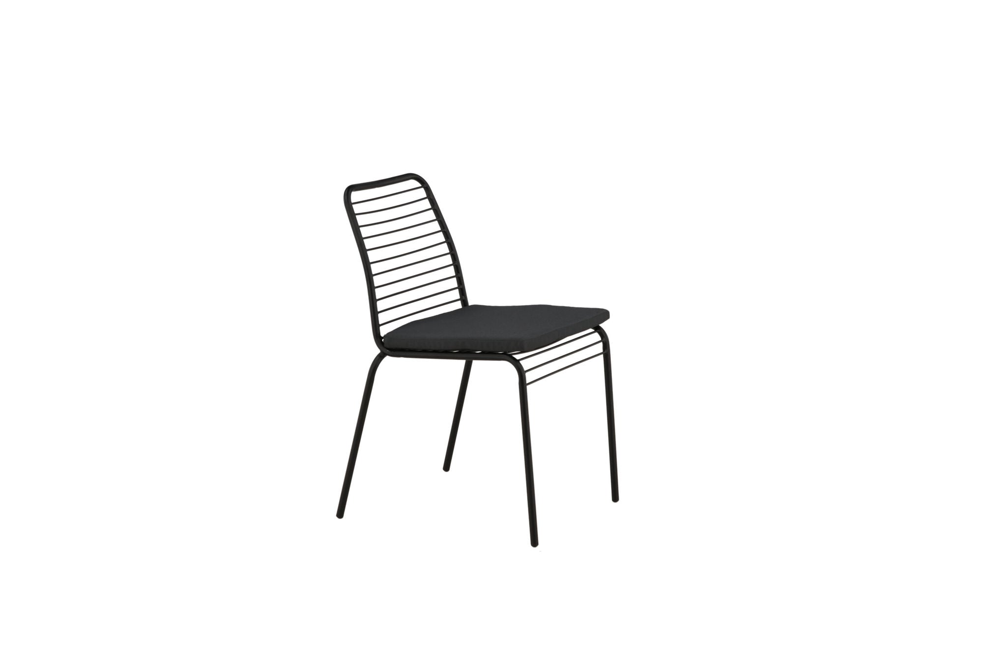 Venture Home Panjin Diningchair 2-pack Aluminium - Black /