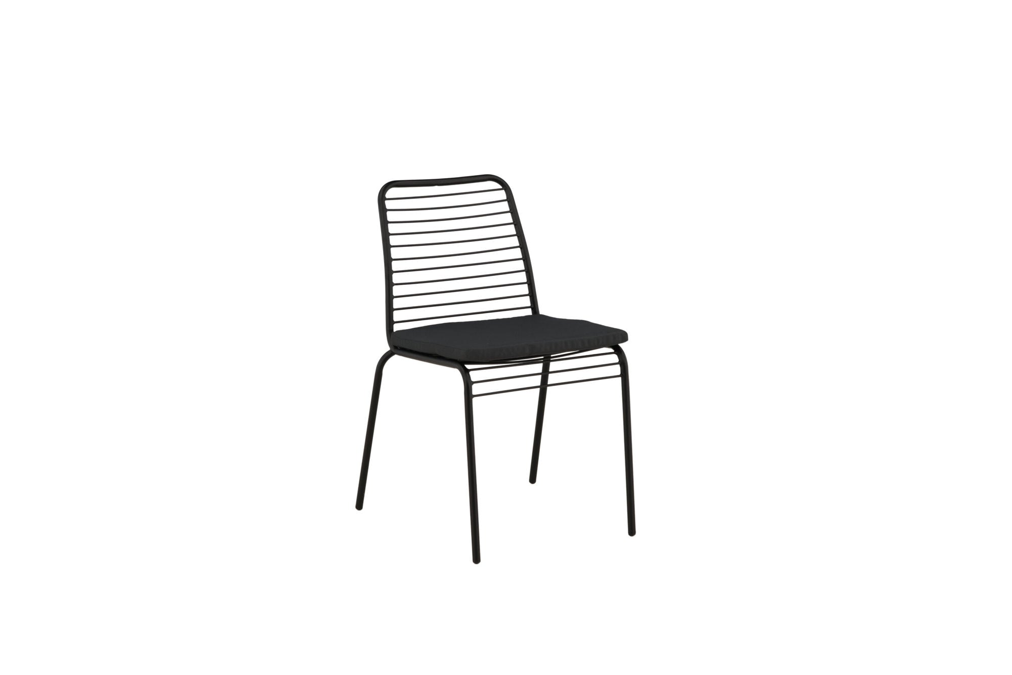 Venture Home Panjin Diningchair 2-pack Aluminium - Black /