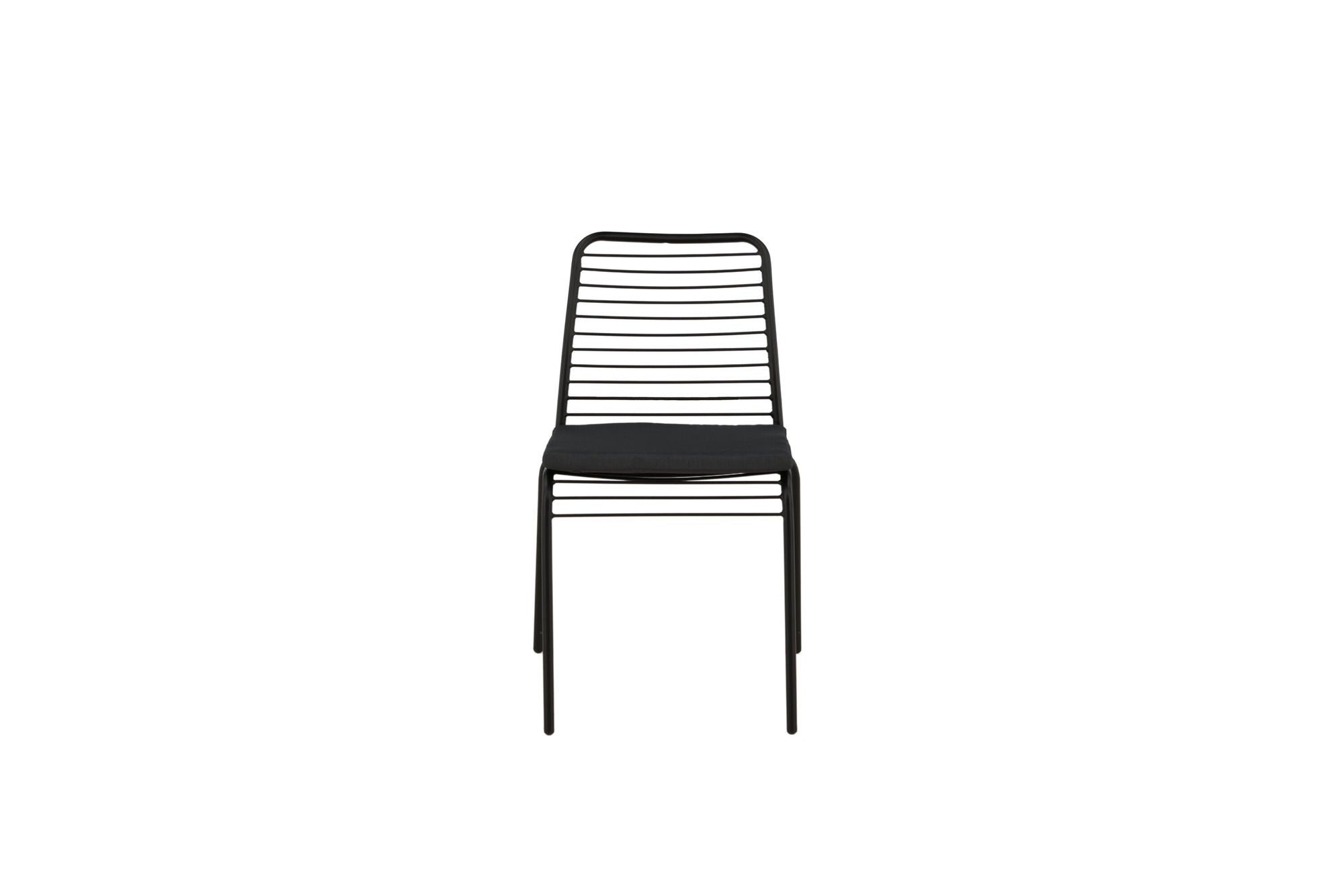 Venture Home Panjin Diningchair 2-pack Aluminium - Black /