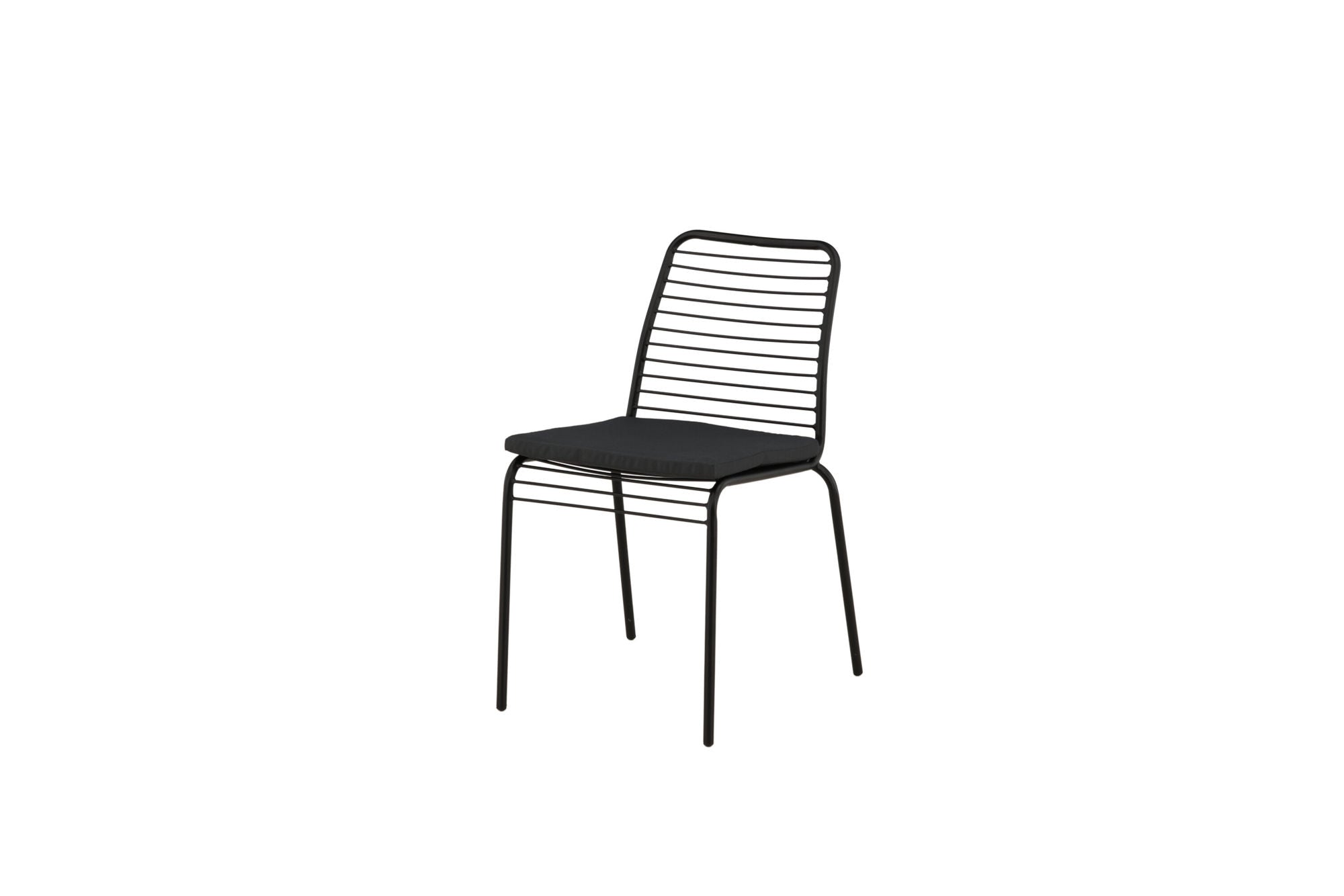 Venture Home Panjin Diningchair 2-pack Aluminium - Black /