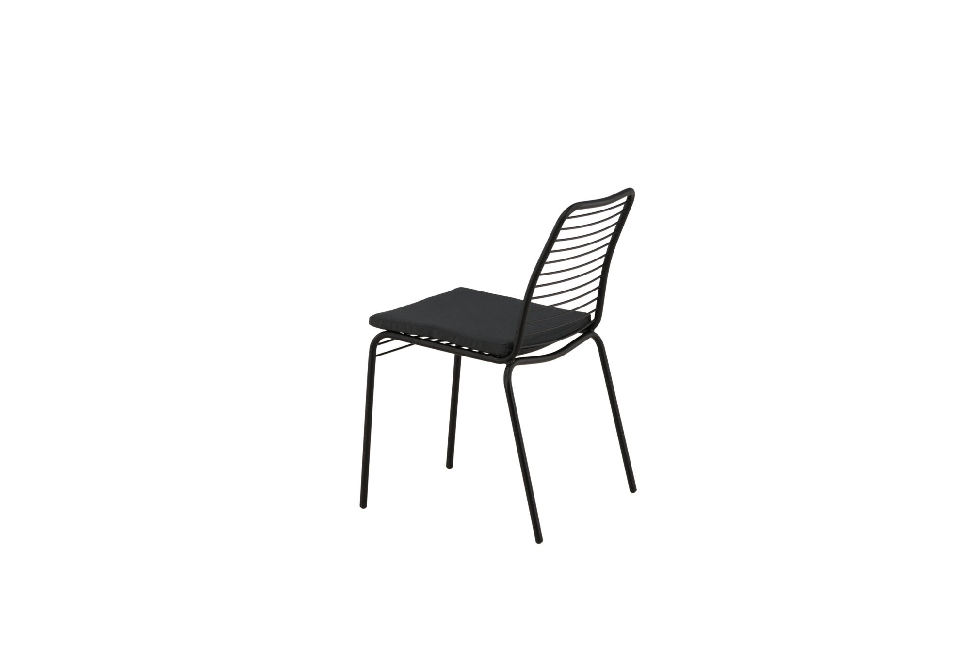 Venture Home Panjin Diningchair 2-pack Aluminium - Black /