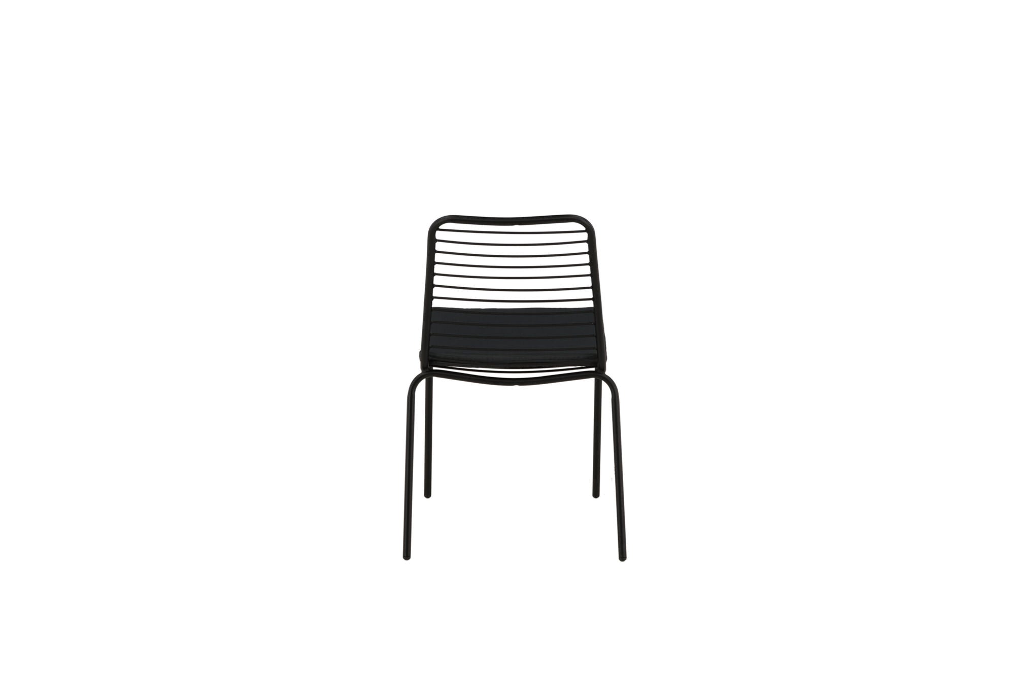 Venture Home Panjin Diningchair 2-pack Aluminium - Black /