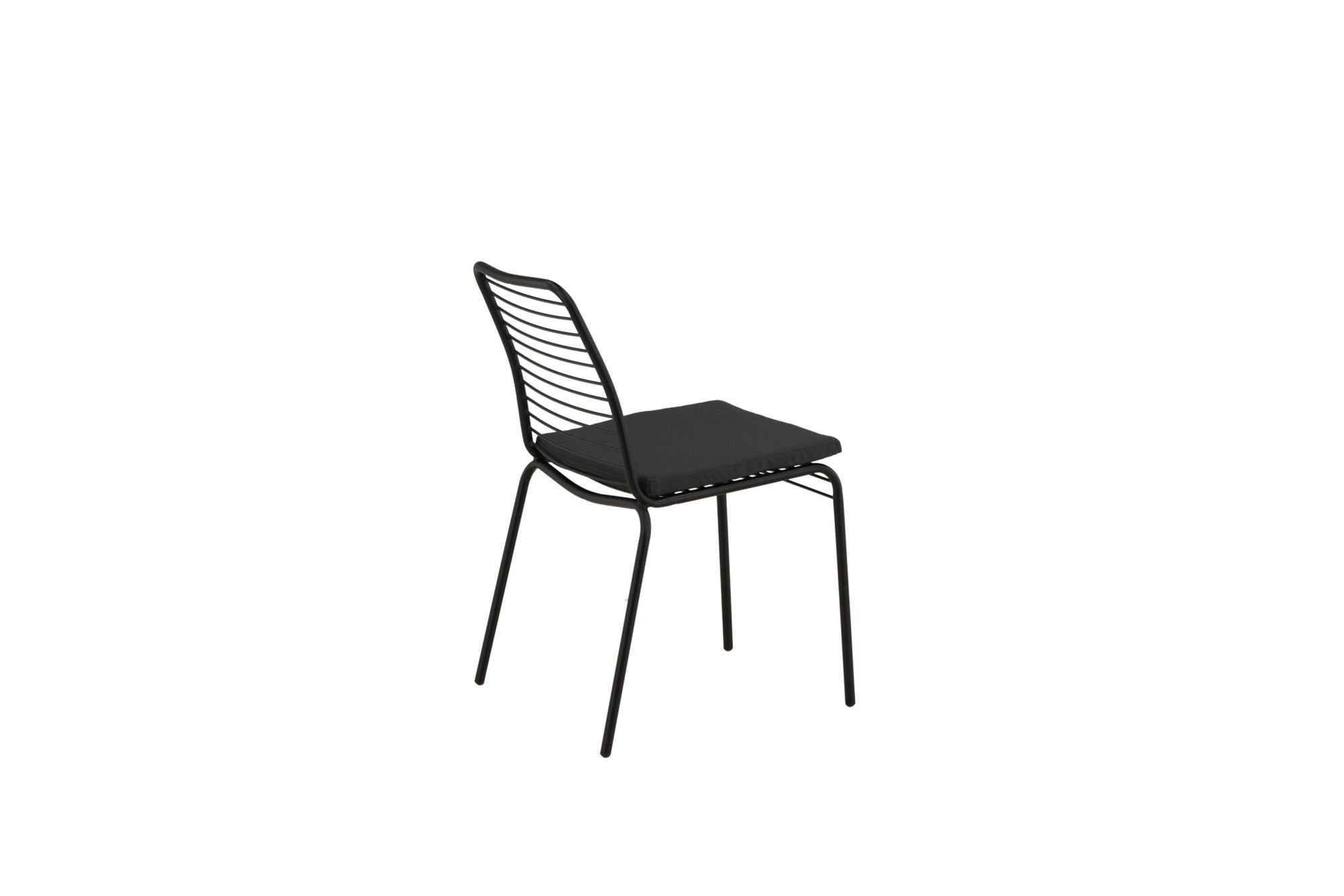 Venture Home Panjin Diningchair 2-pack Aluminium - Black /