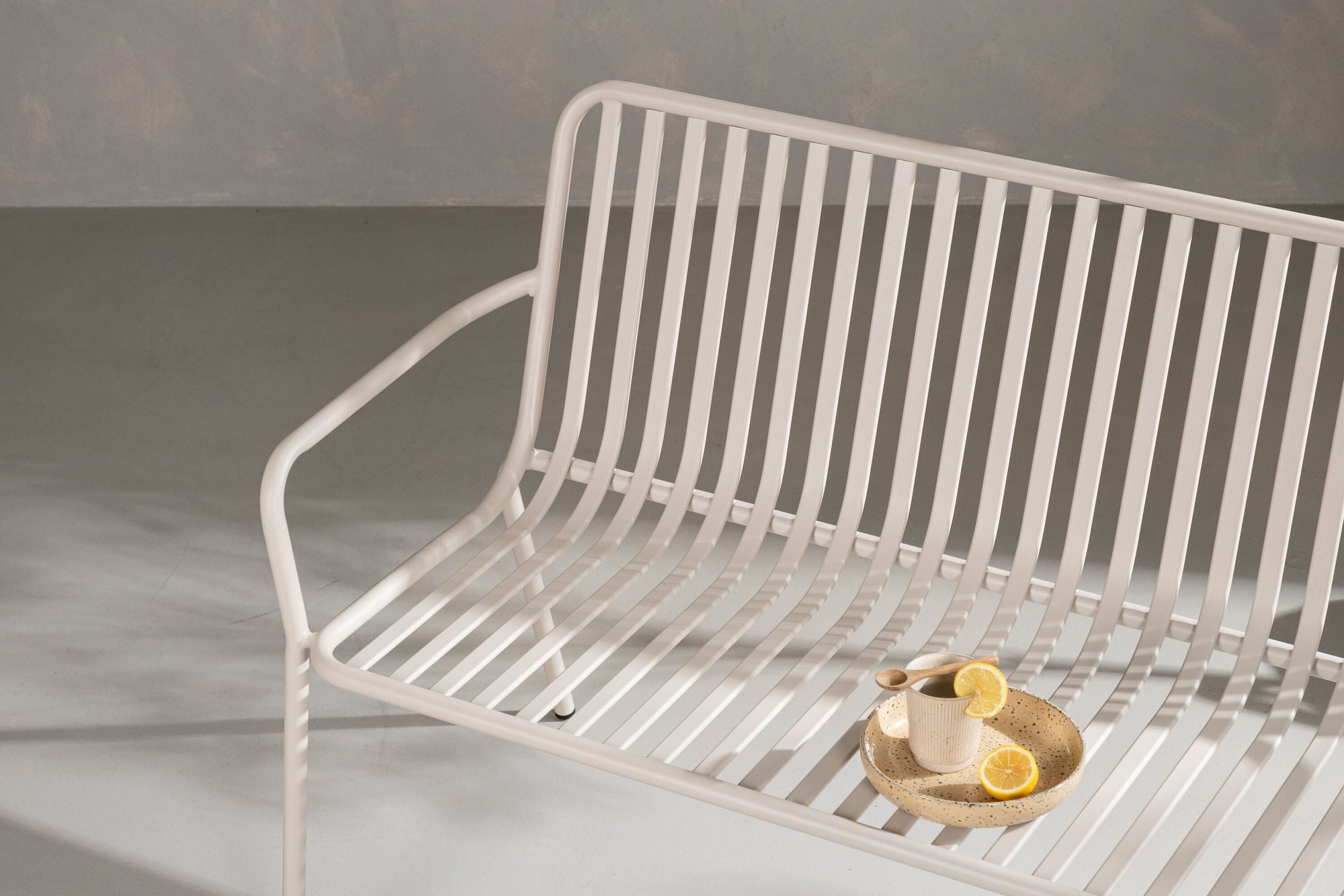 Venture Home Peking bænk/sofa Aluminium - Beige /