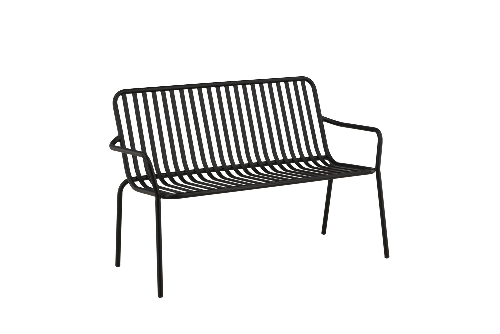 Venture Home Peking bænk/sofa Aluminium - Black /