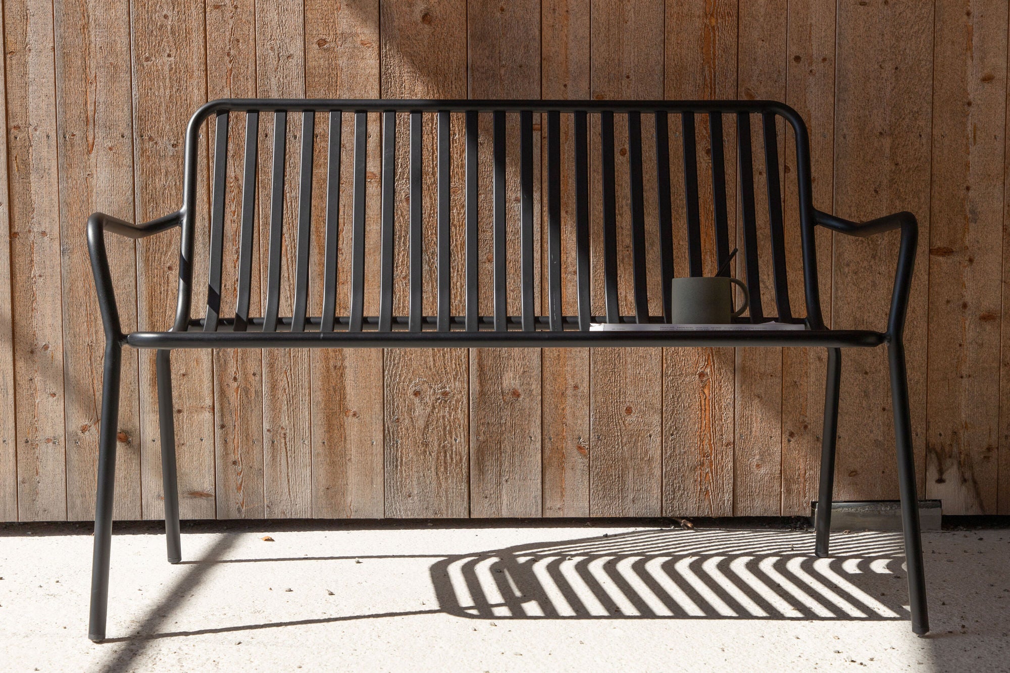 Venture Home Peking bænk/sofa Aluminium - Black /