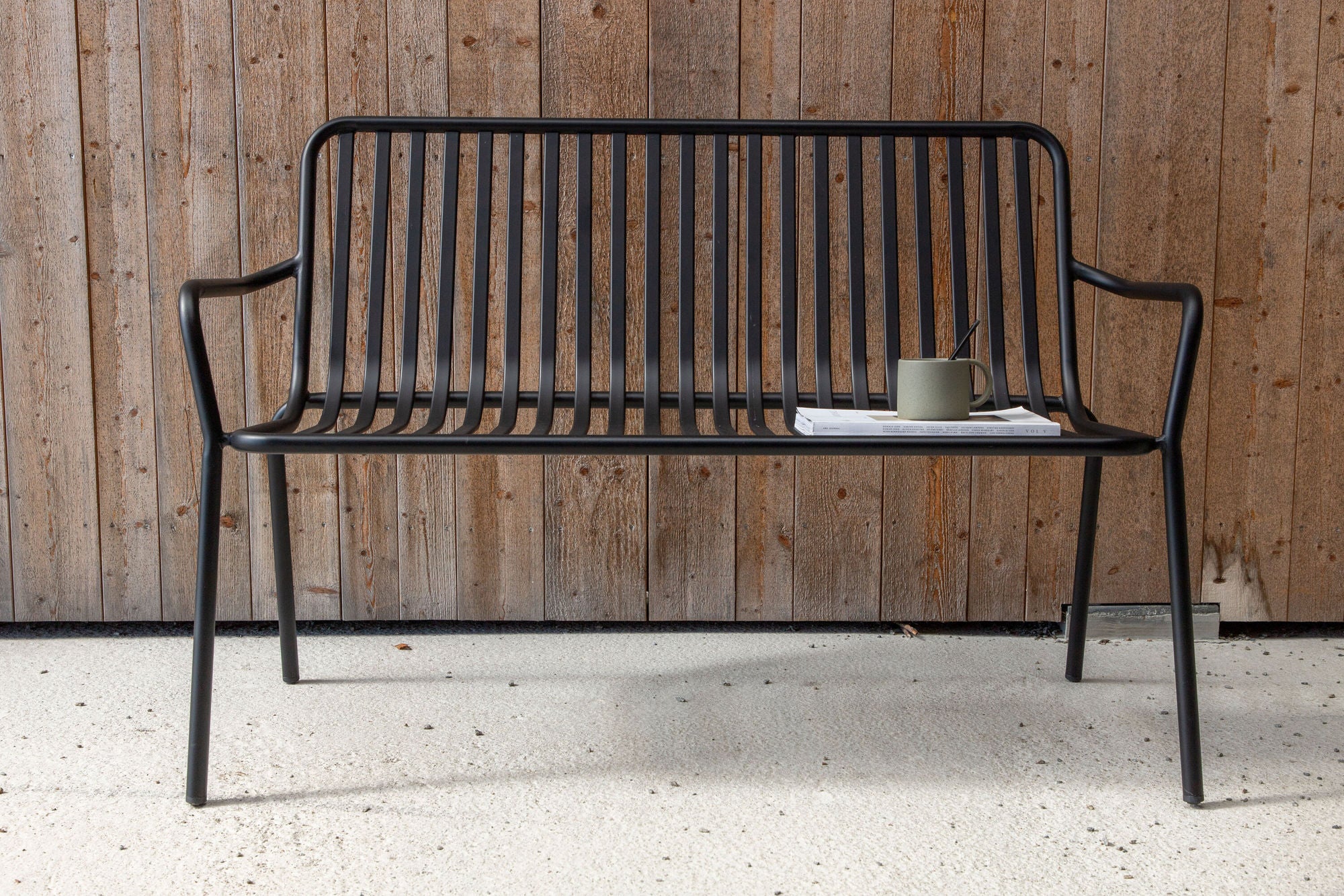 Venture Home Peking bænk/sofa Aluminium - Black /