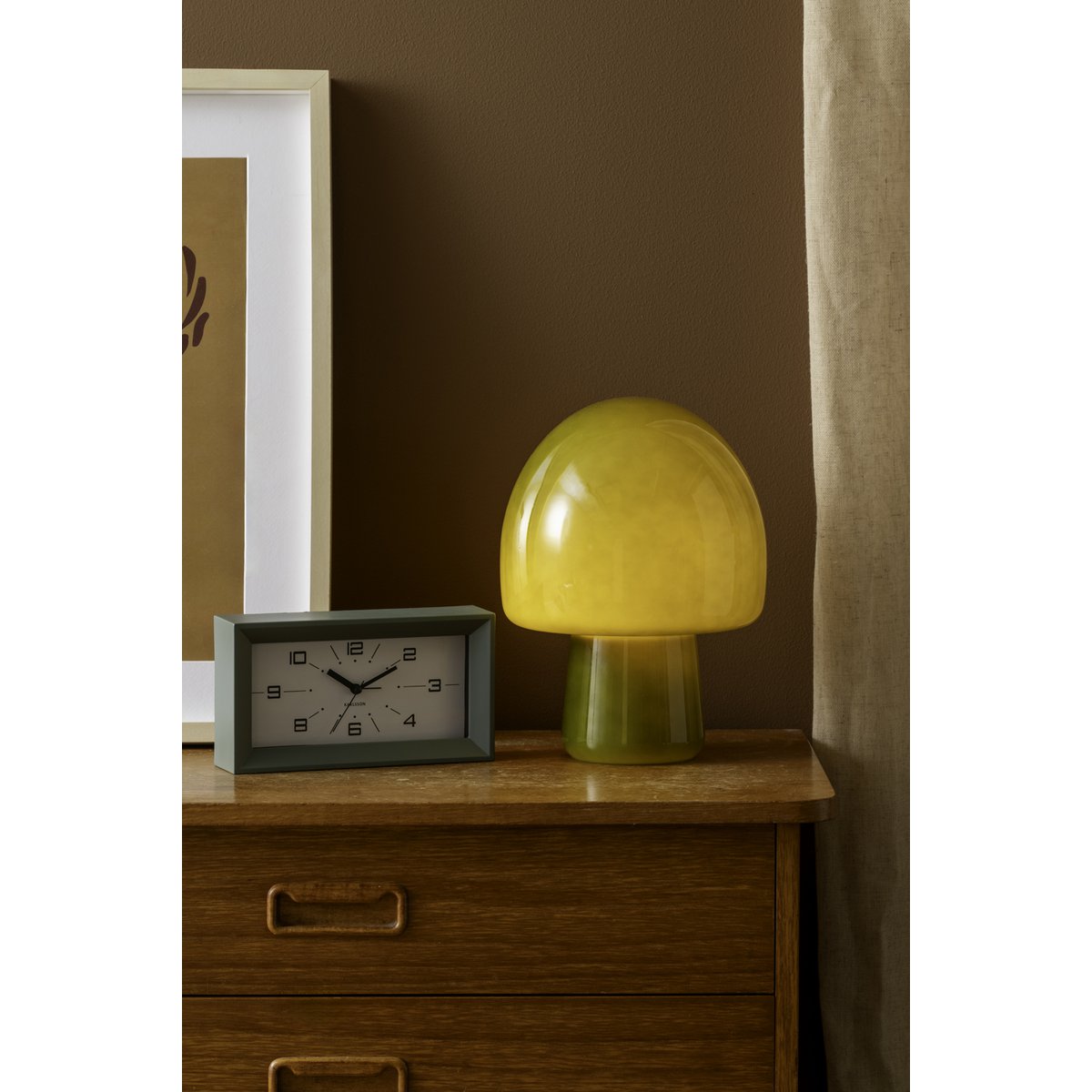 Svampeformede bordlampe
