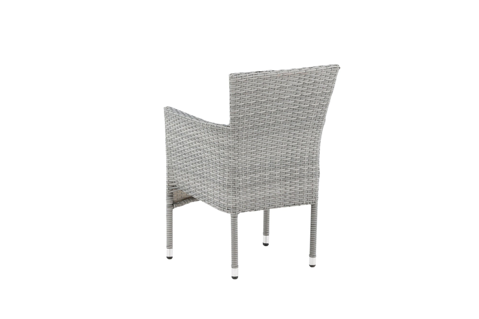 Venture Home Malina Diningchair 2-pack Alumnium - Grey / Wicker