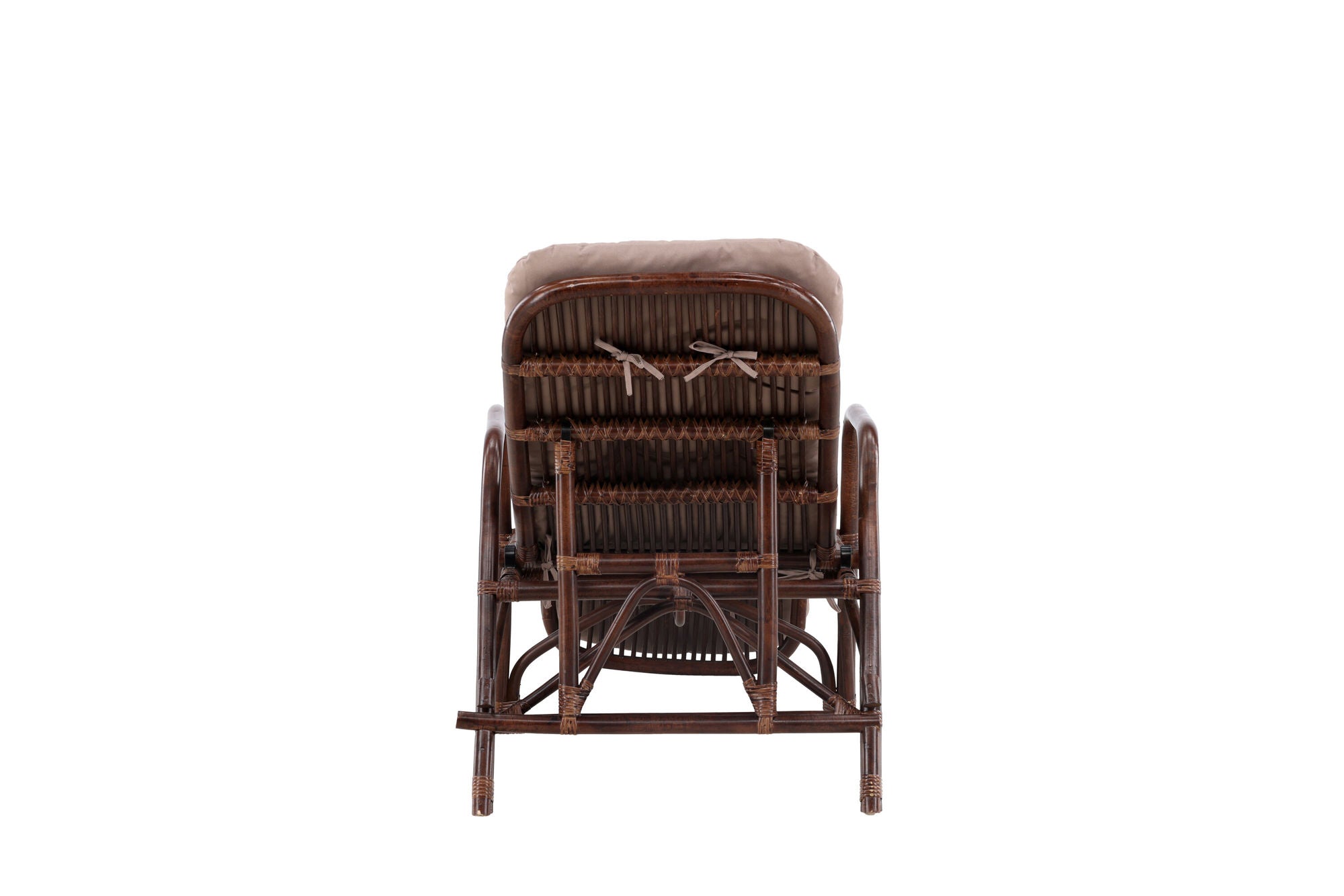 Venture Home Nella Sunbed Rattan - Dark walnut / Beige
