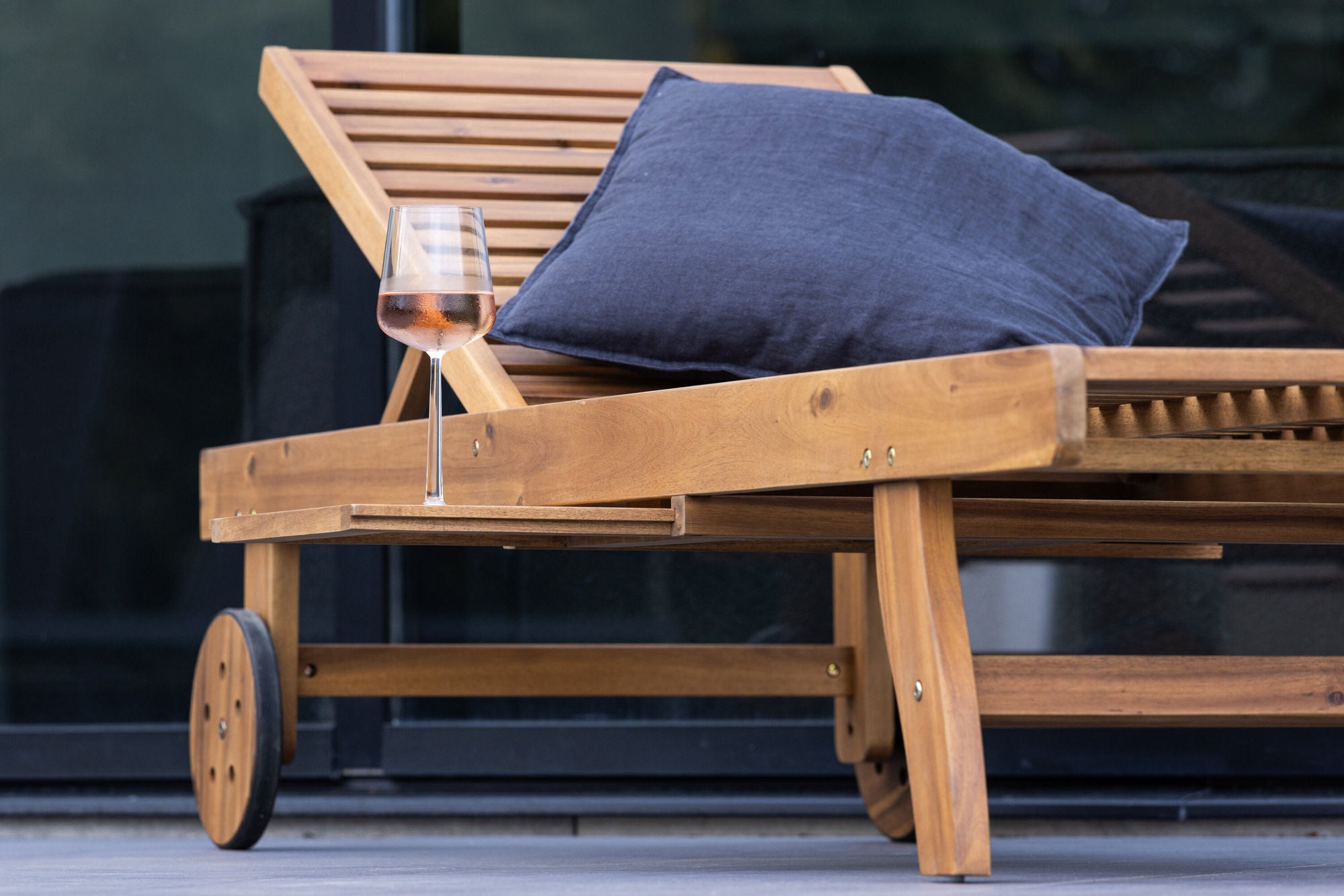 Venture Home Luzon Sunlounge Acacia - Teaklook /