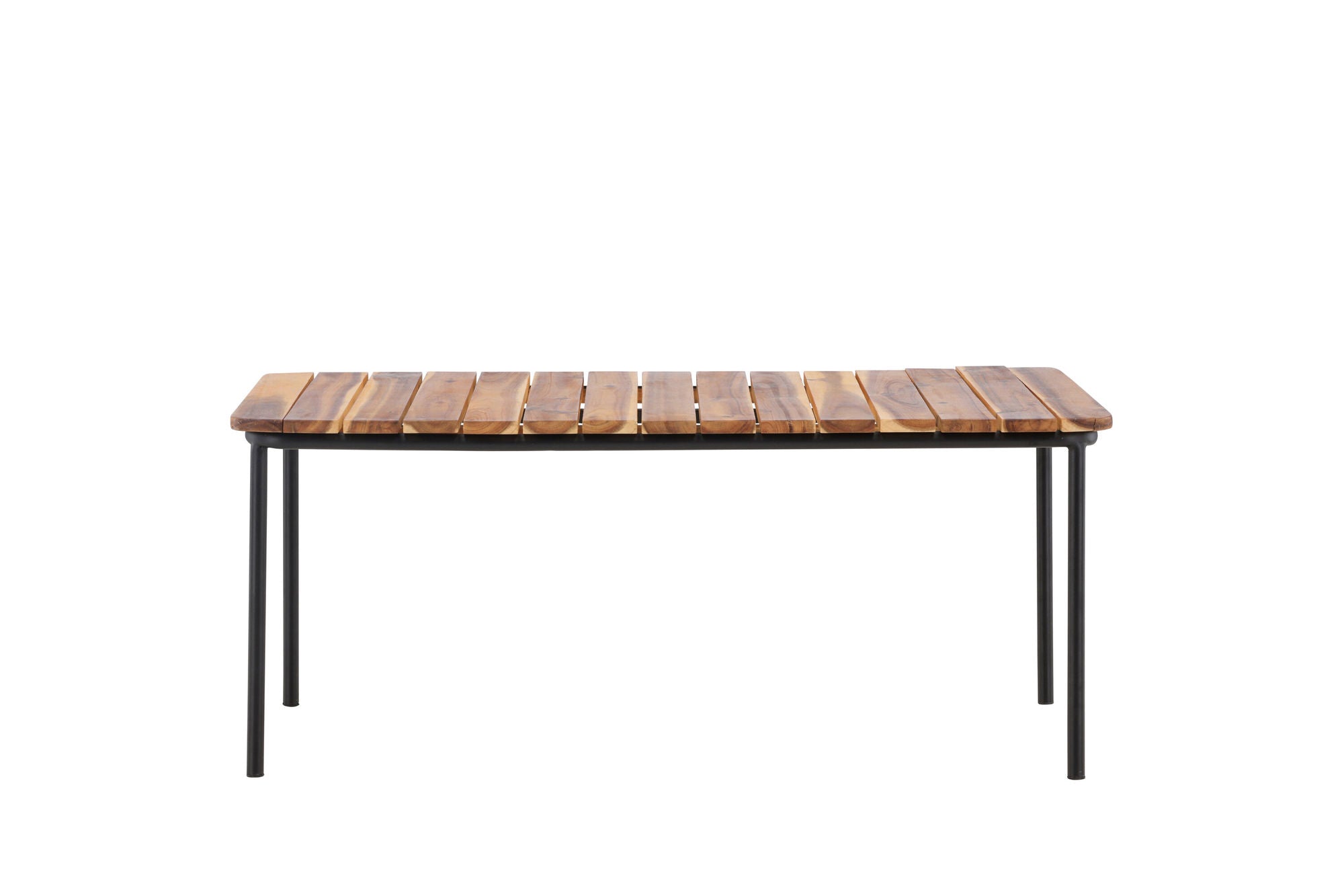 Venture Home Penh Sofabord Steel - Black / Acacia / Rectangular 65*100*40