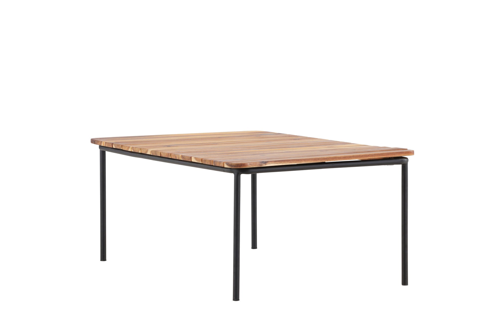 Venture Home Penh Sofabord Steel - Black / Acacia / Rectangular 65*100*40