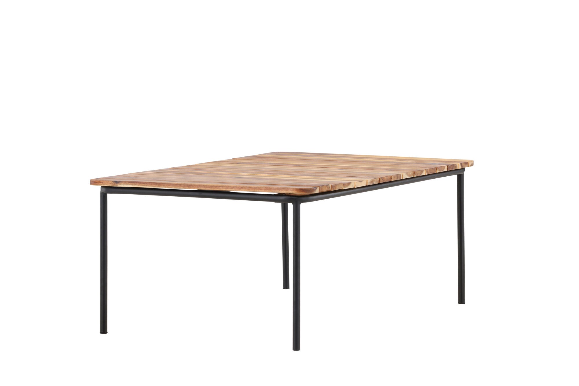 Venture Home Penh Sofabord Steel - Black / Acacia / Rectangular 65*100*40