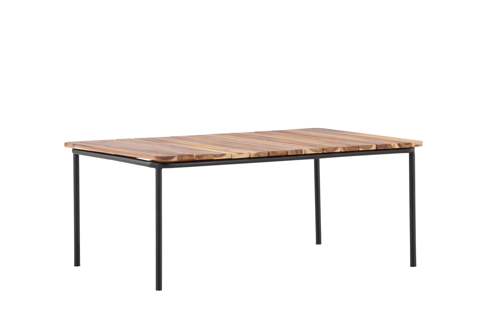 Venture Home Penh Sofabord Steel - Black / Acacia / Rectangular 65*100*40