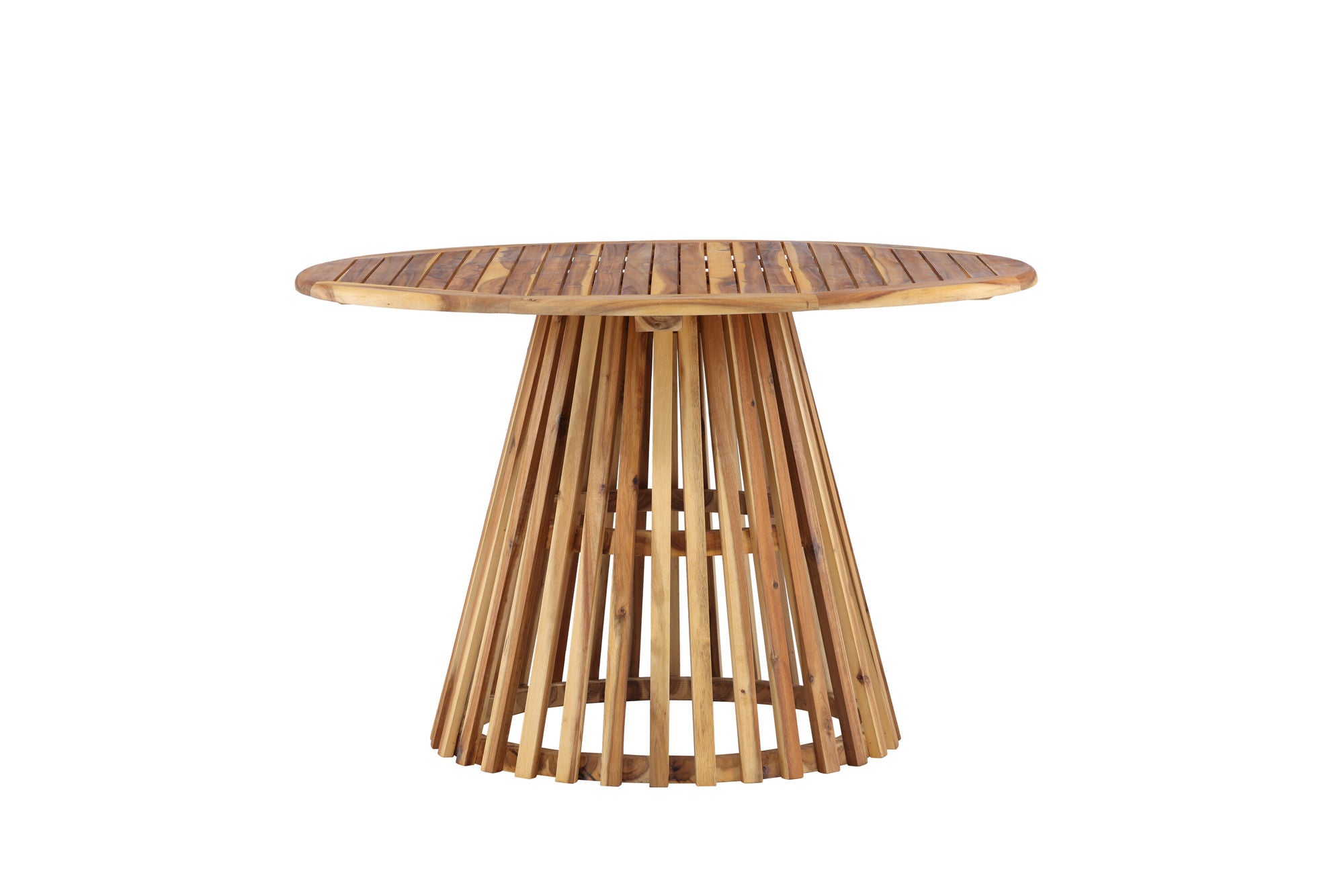 Venture Home Lumpur Diningbord Acacia - Teaklook / rund ø120**75