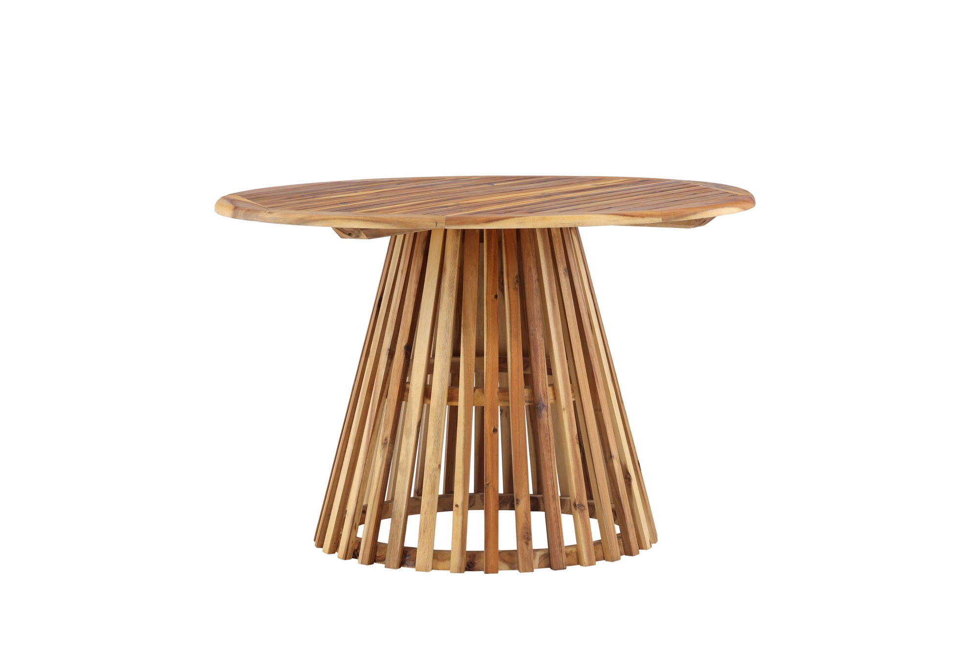 Venture Home Lumpur Diningbord Acacia - Teaklook / rund ø120**75