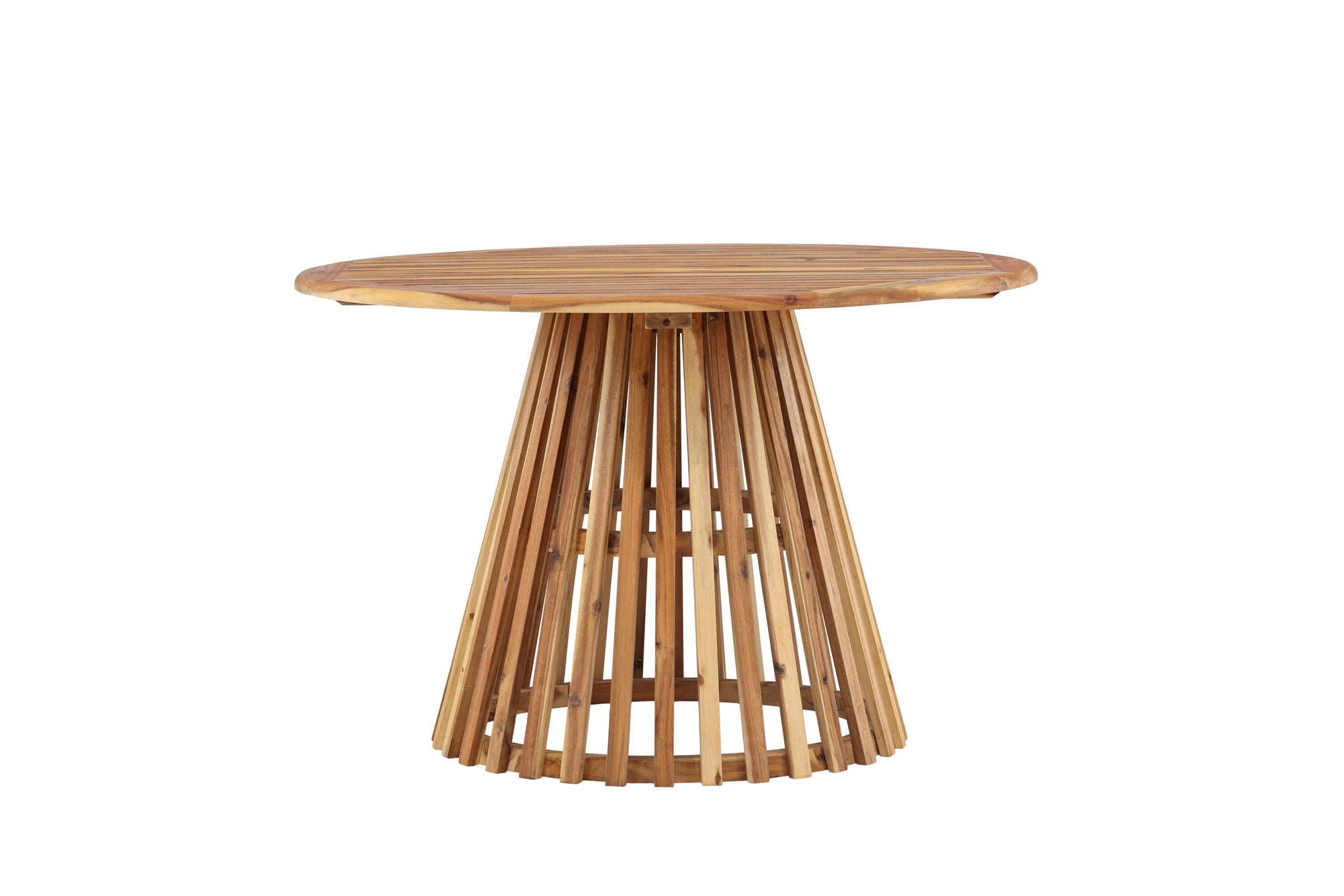 Venture Home Lumpur Diningbord Acacia - Teaklook / rund ø120**75