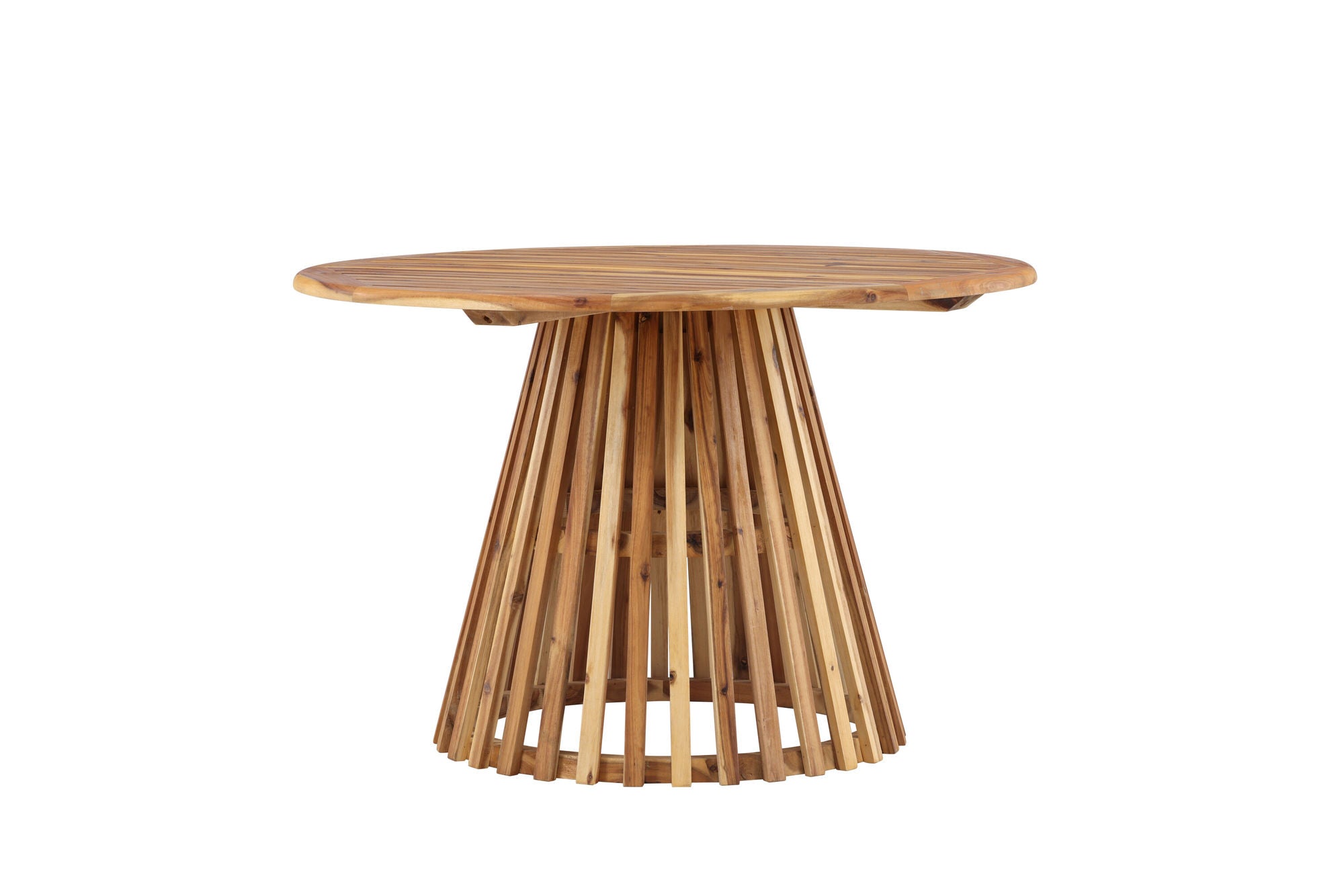 Venture Home Lumpur Diningbord Acacia - Teaklook / rund ø120**75