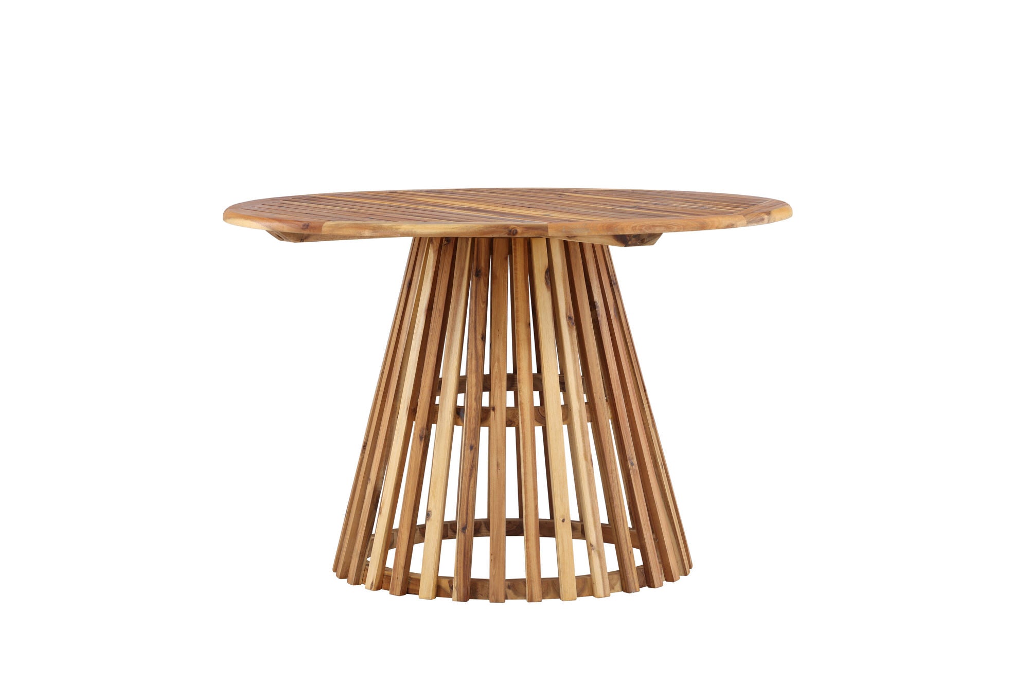 Venture Home Lumpur Diningbord Acacia - Teaklook / rund ø120**75