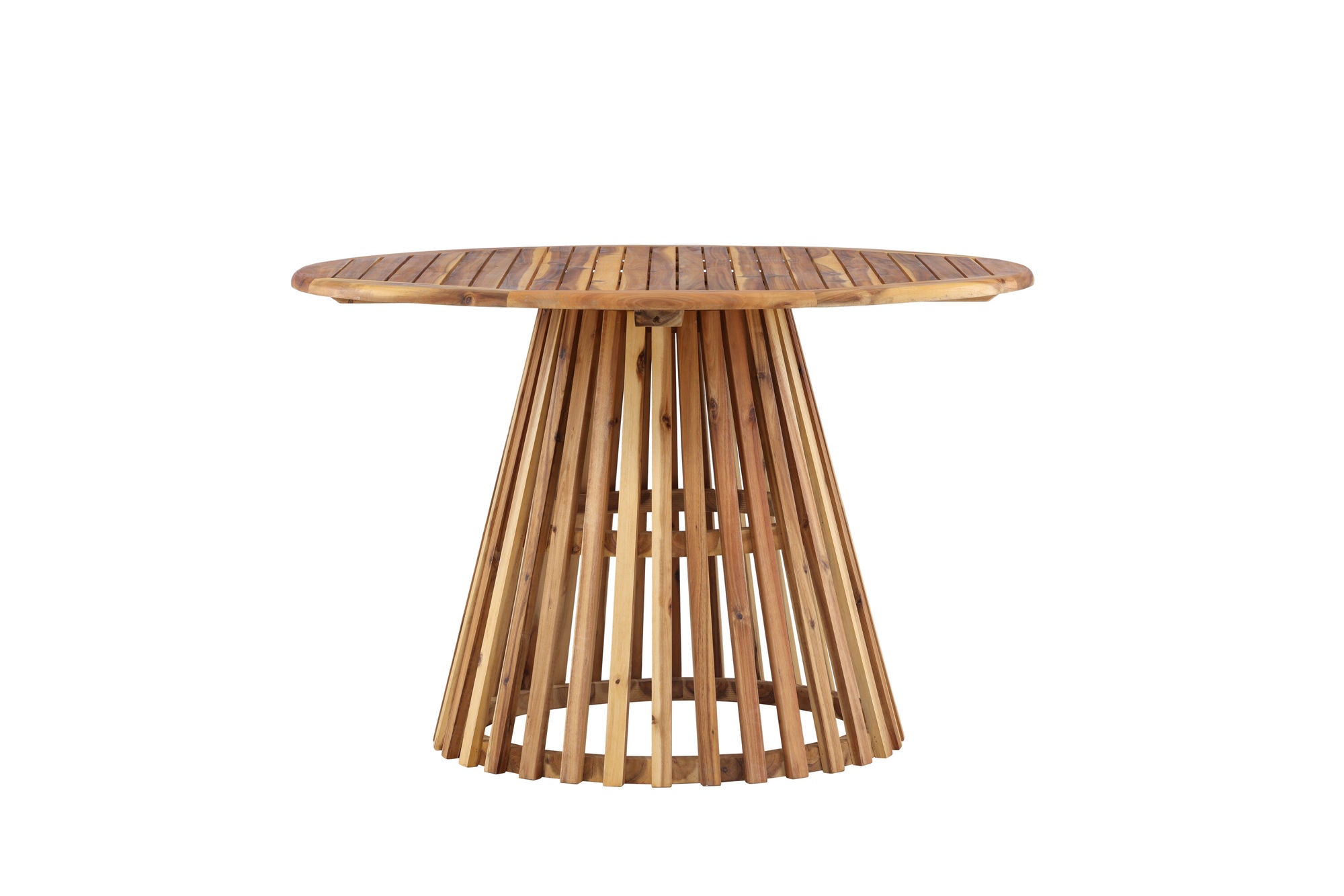 Venture Home Lumpur Diningbord Acacia - Teaklook / rund ø120**75