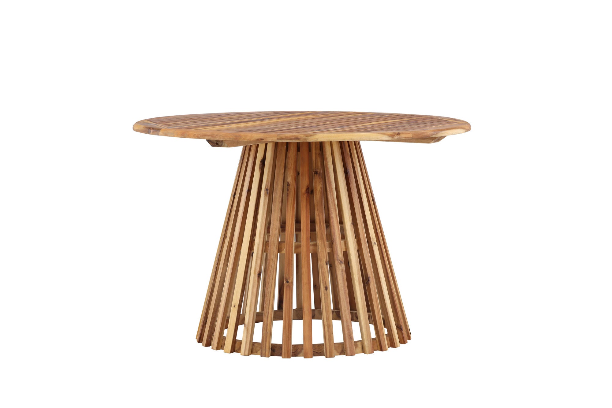 Venture Home Lumpur Diningbord Acacia - Teaklook / rund ø120**75