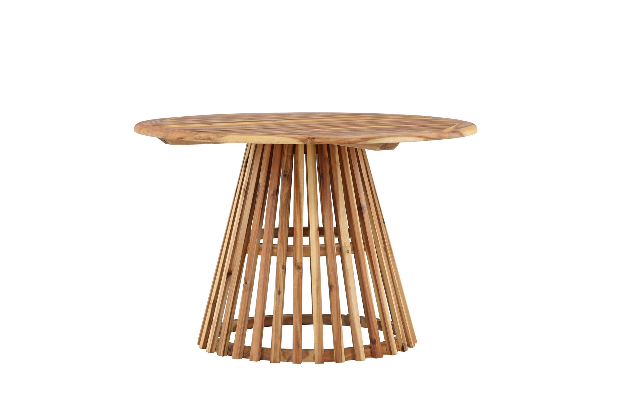 Venture Home Lumpur Diningbord Acacia - Teaklook / rund ø120**75