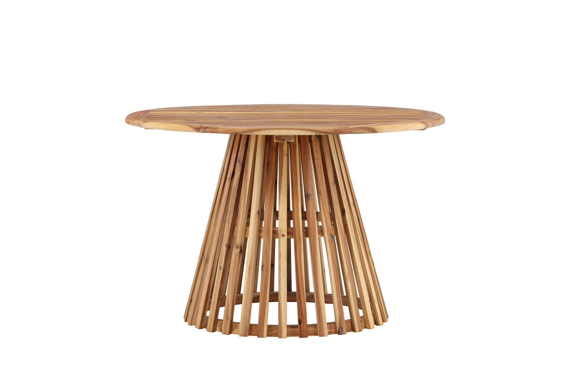Venture Home Lumpur Diningbord Acacia - Teaklook / rund ø120**75