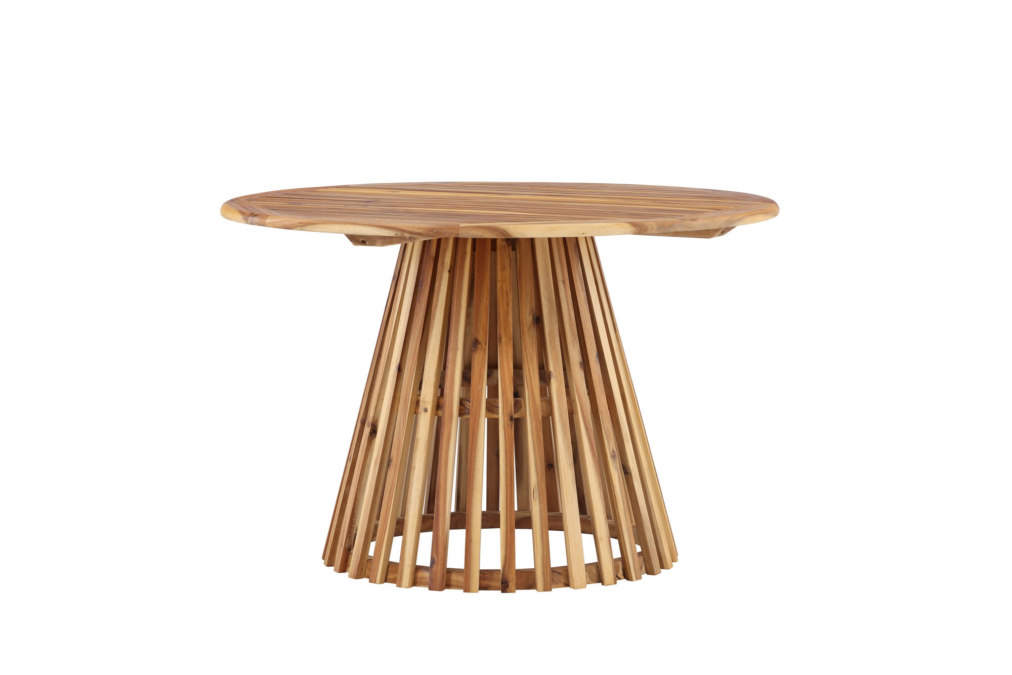 Venture Home Lumpur Diningbord Acacia - Teaklook / rund ø120**75