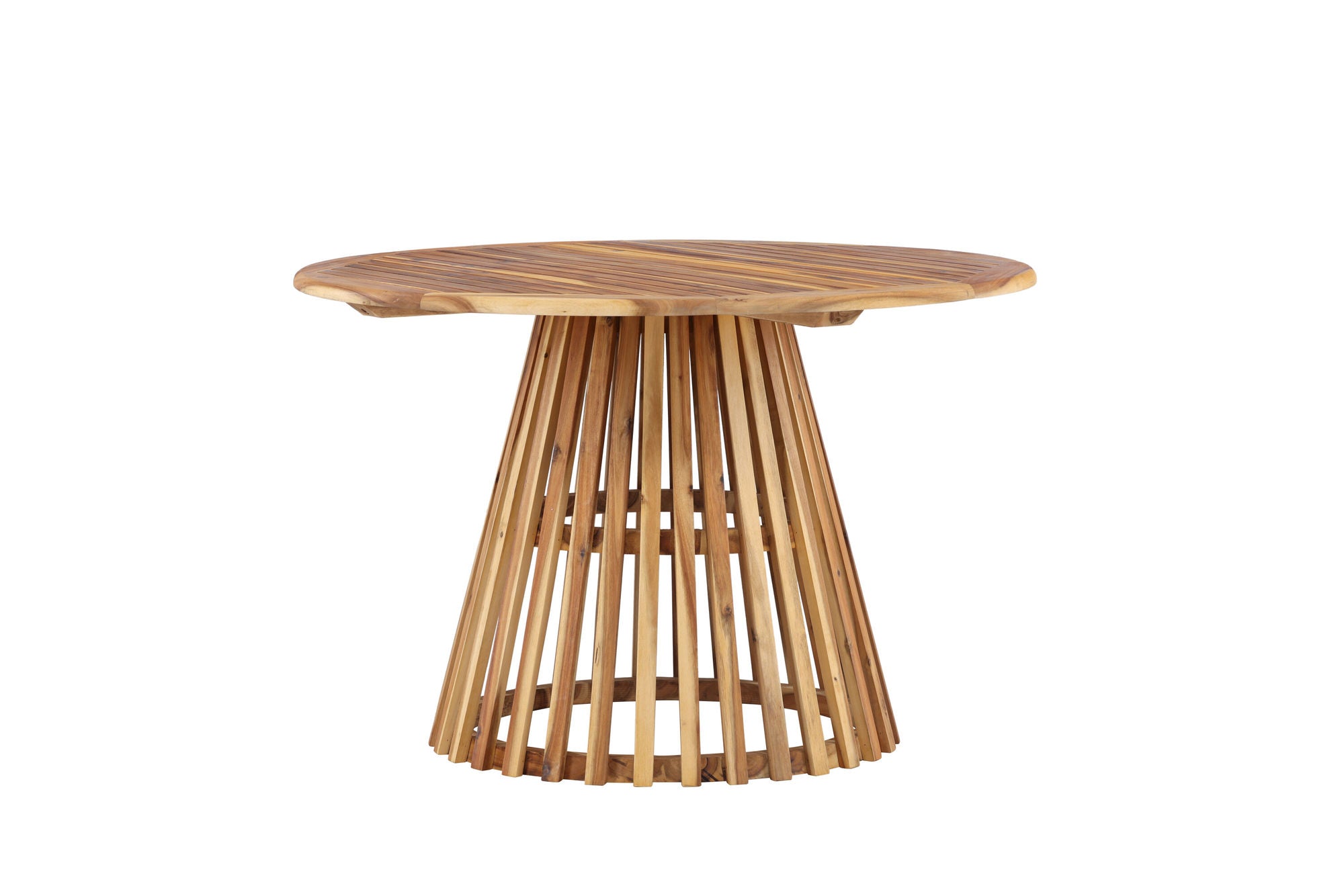 Venture Home Lumpur Diningbord Acacia - Teaklook / rund ø120**75